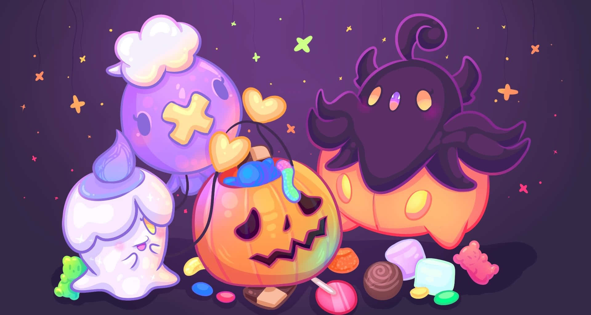 Pokemon Halloween Wallpaper