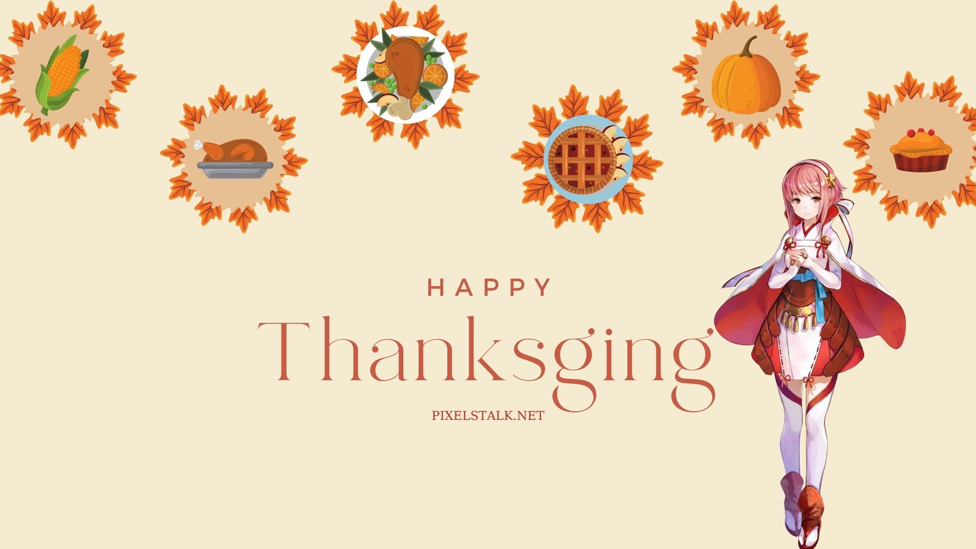 Anime Thanksgiving Wallpaper
