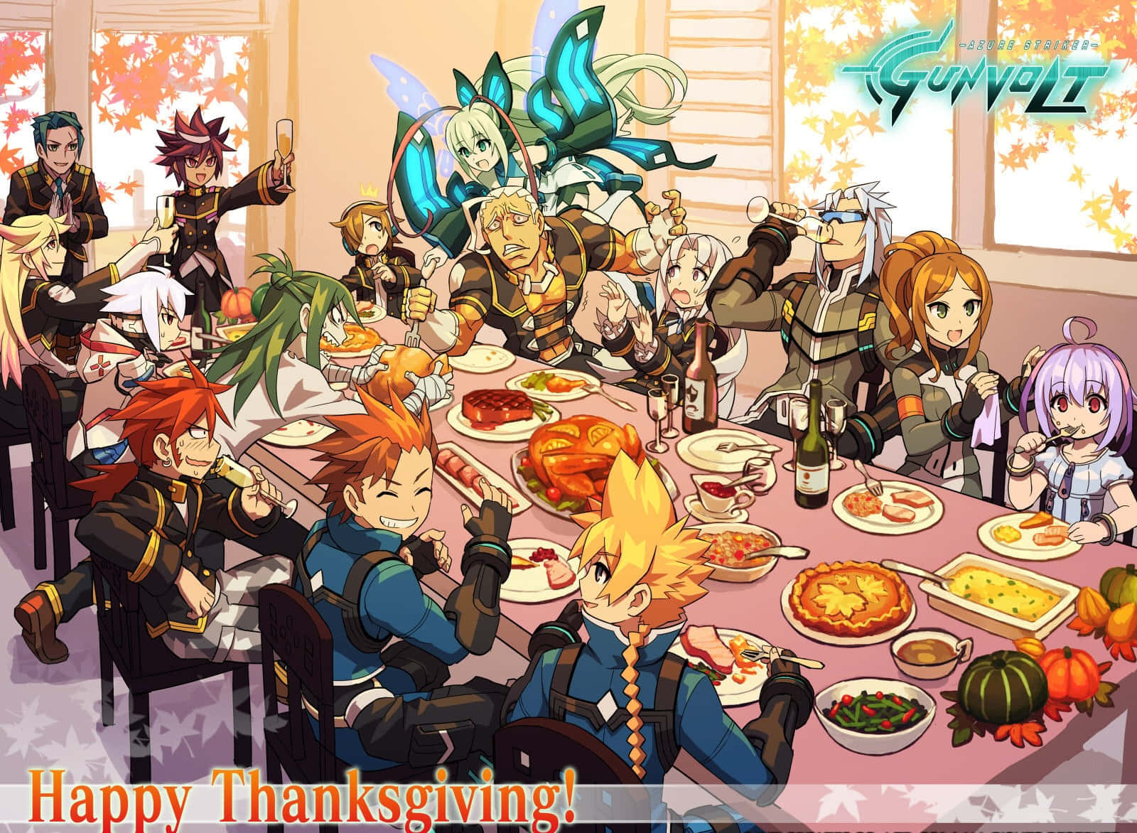 Anime Thanksgiving Wallpaper