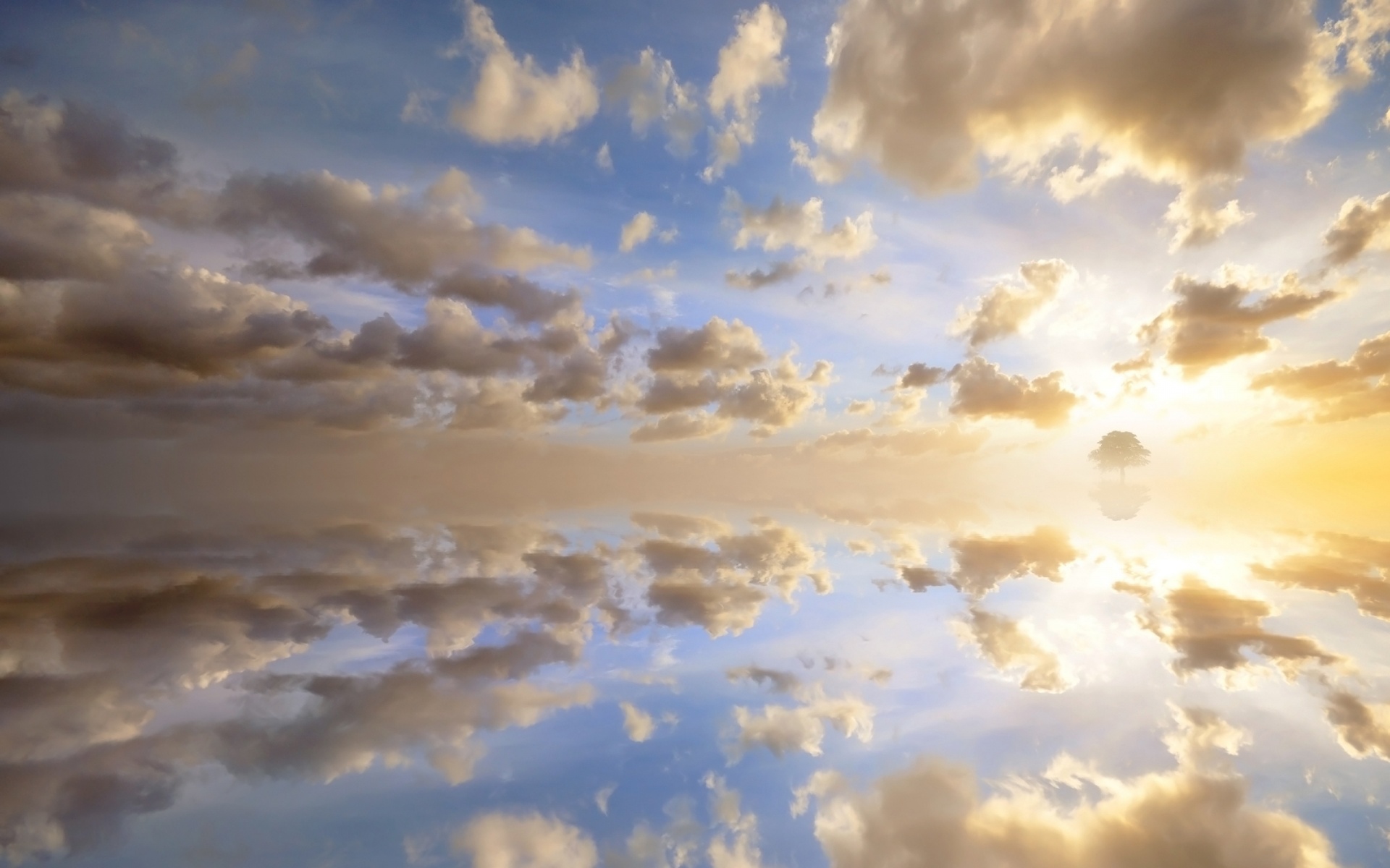 Heaven Clouds HD wallpaper