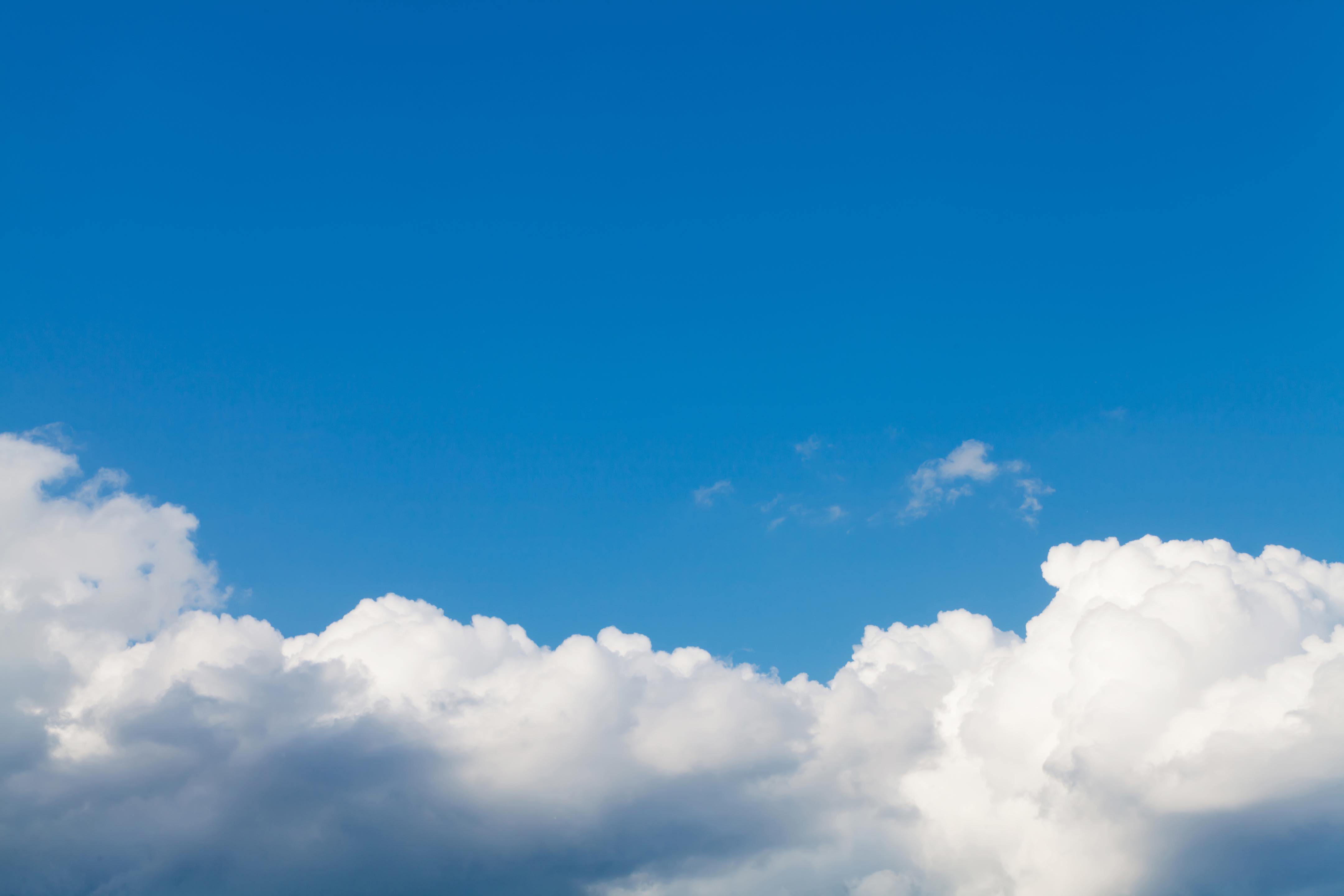 Blue Sky & Clouds Wallpaper Mural. Sky & Clouds Wallpaper