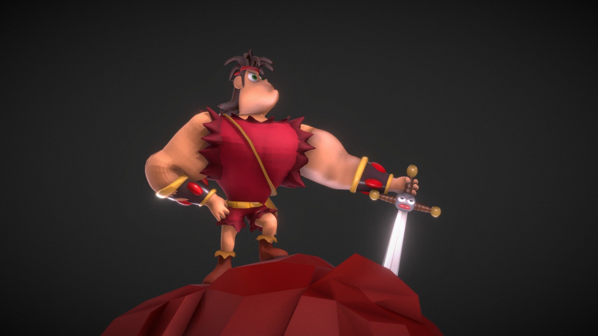 Dave The Barbarian model by Daniel Aldana [4809476]