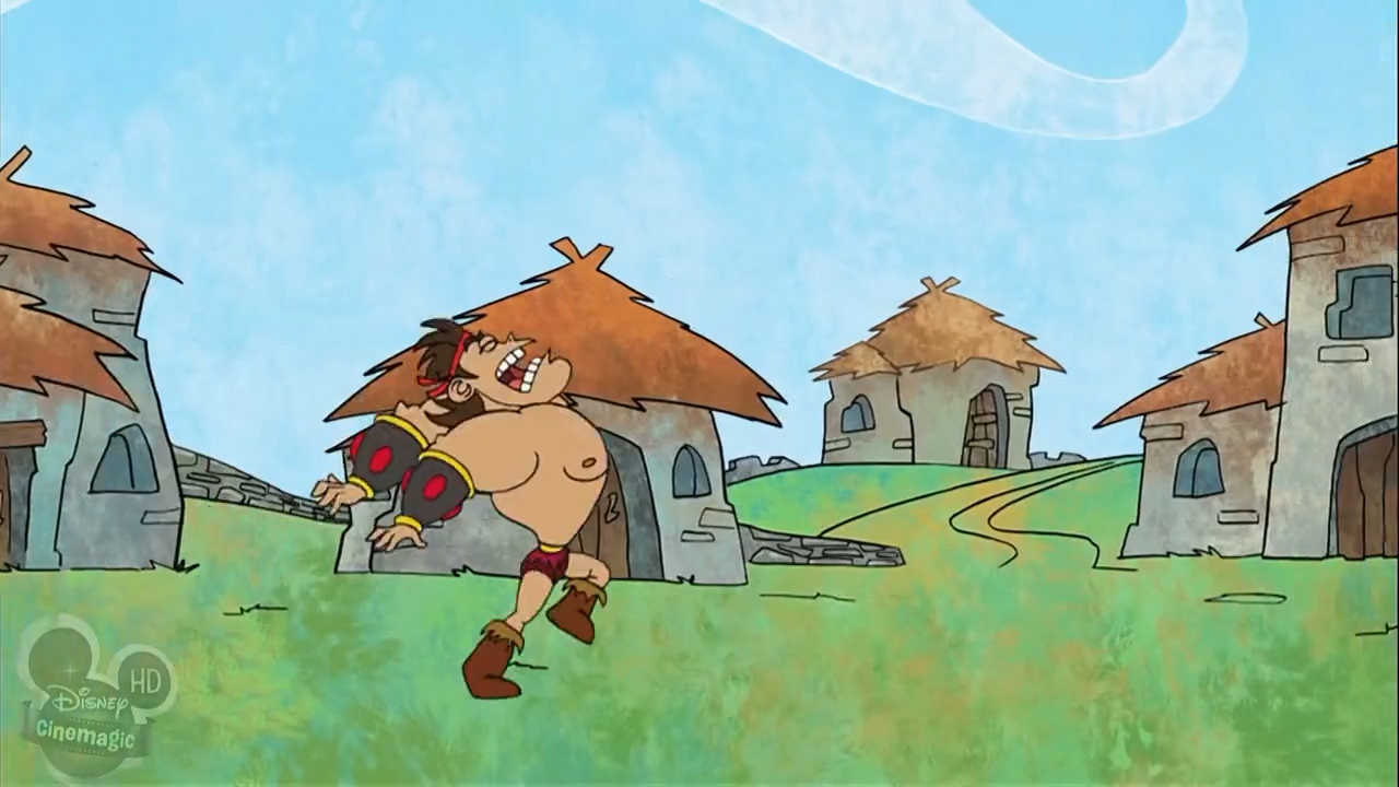 Shirtless Drawn Cartoon Boys: Shirtless Dave Barbarian