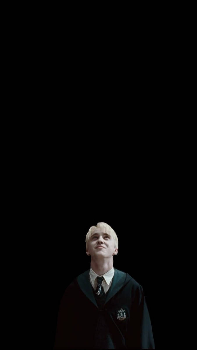 Download Draco Malfoy Looking Up Wallpaper