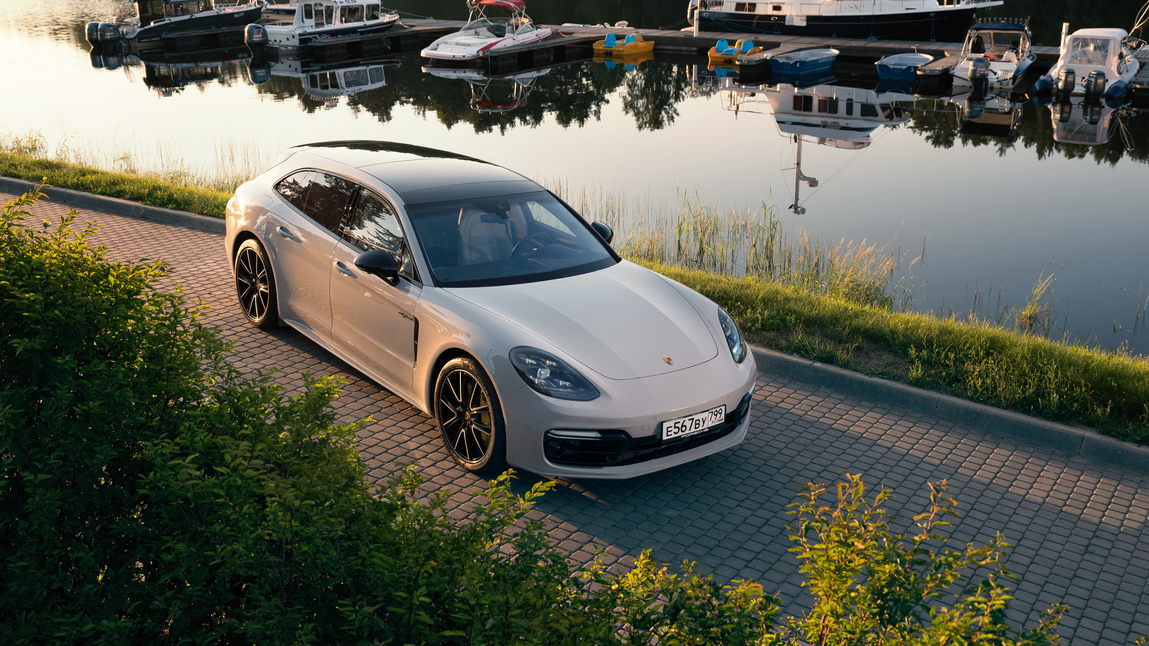 Wallpaper 4k Porsche Panamera Turbo S E Hybrid Sport Turismo Wallpaper