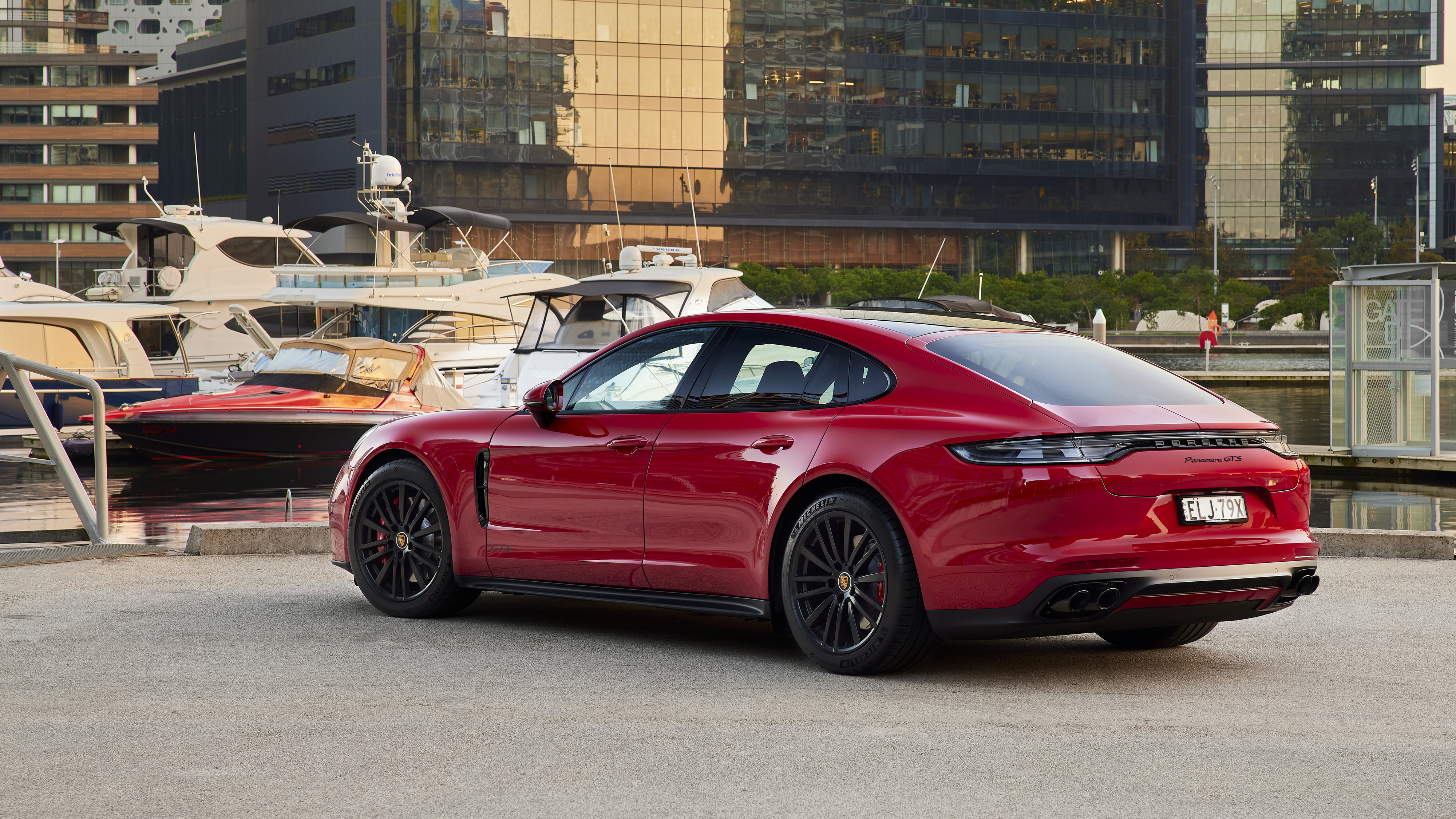 Porsche Panamera GTS 2021 4K Wallpaper