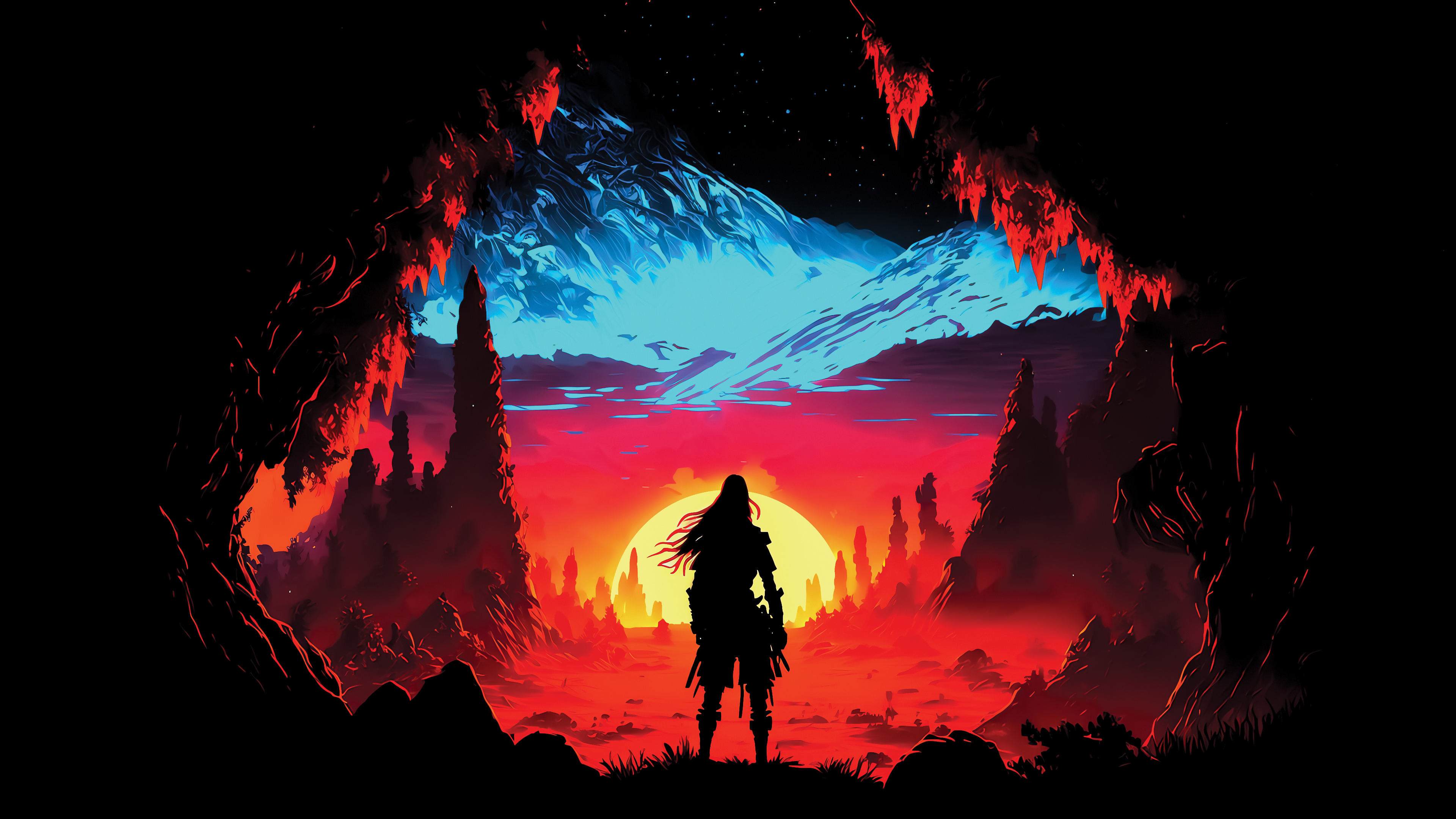 AI Generate Horizon Zero Dawn Wallpaper 4k