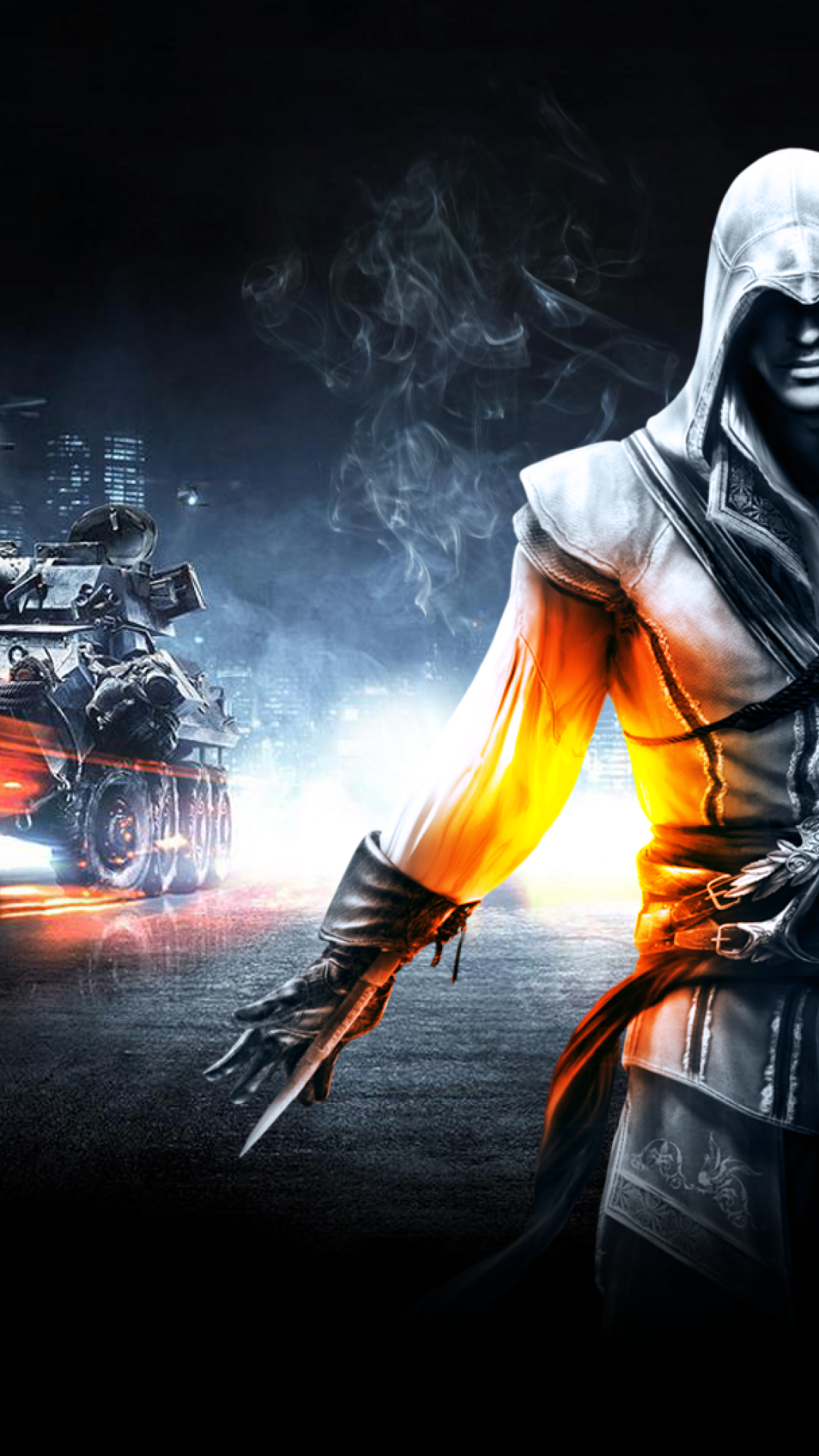 Assassins Creed of Battlefield 1 4K HD Wallpaper for Desktop and Mobiles iPhone 6 / 6S Plus