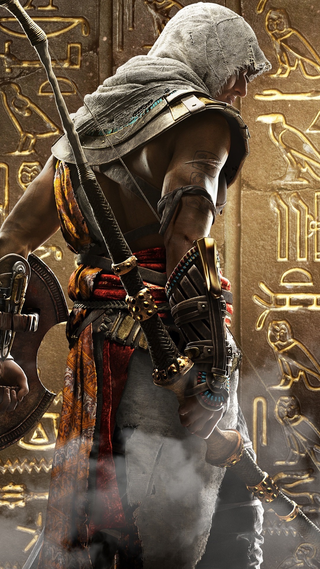 Assassin's Creed: Origins, Ubisoft, Back View 1080x1920 IPhone 8 7 6 6S Plus Wallpaper, Background, Picture, Image