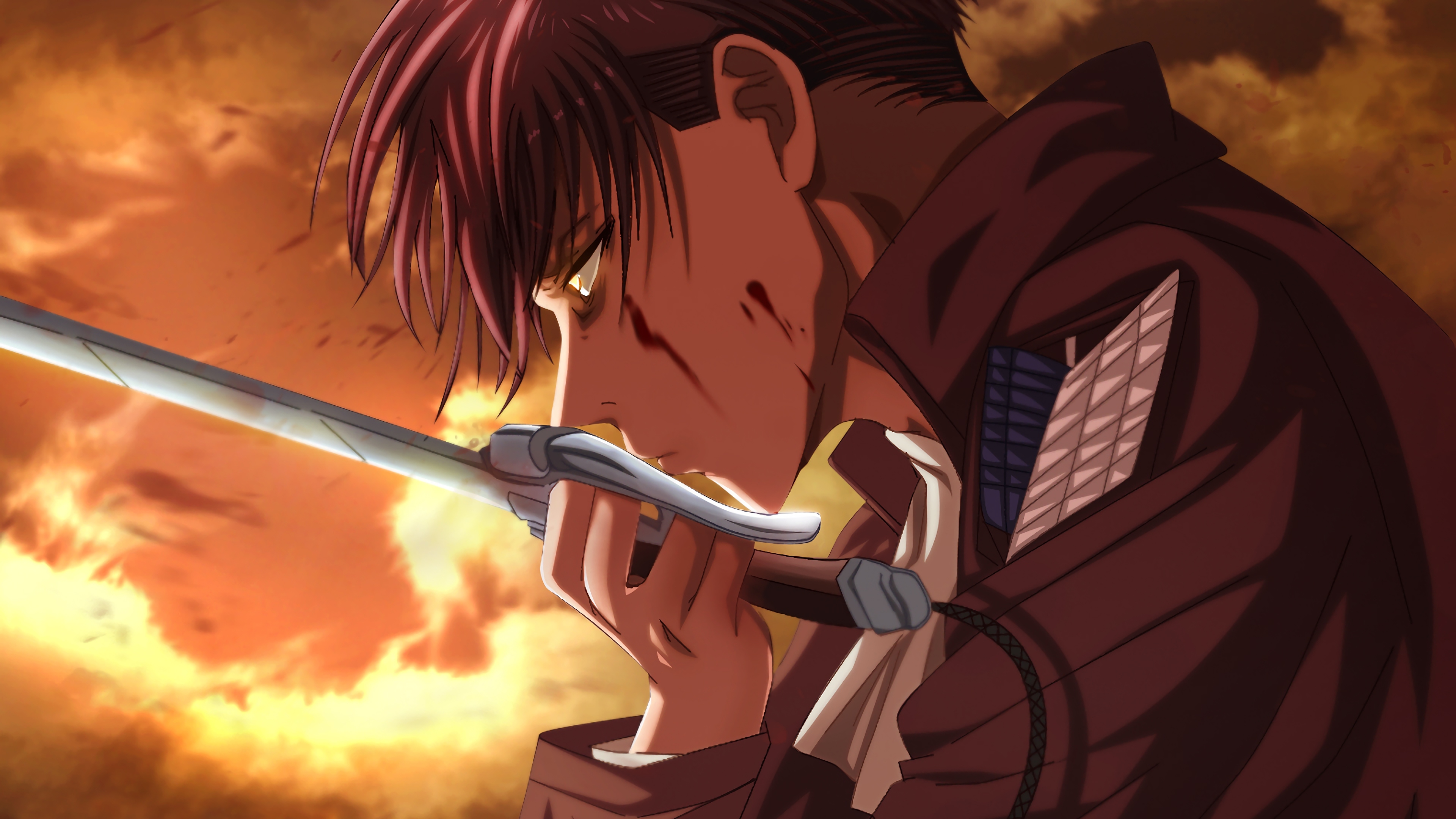 Levi, Attack on Titan, 4K Gallery HD Wallpaper