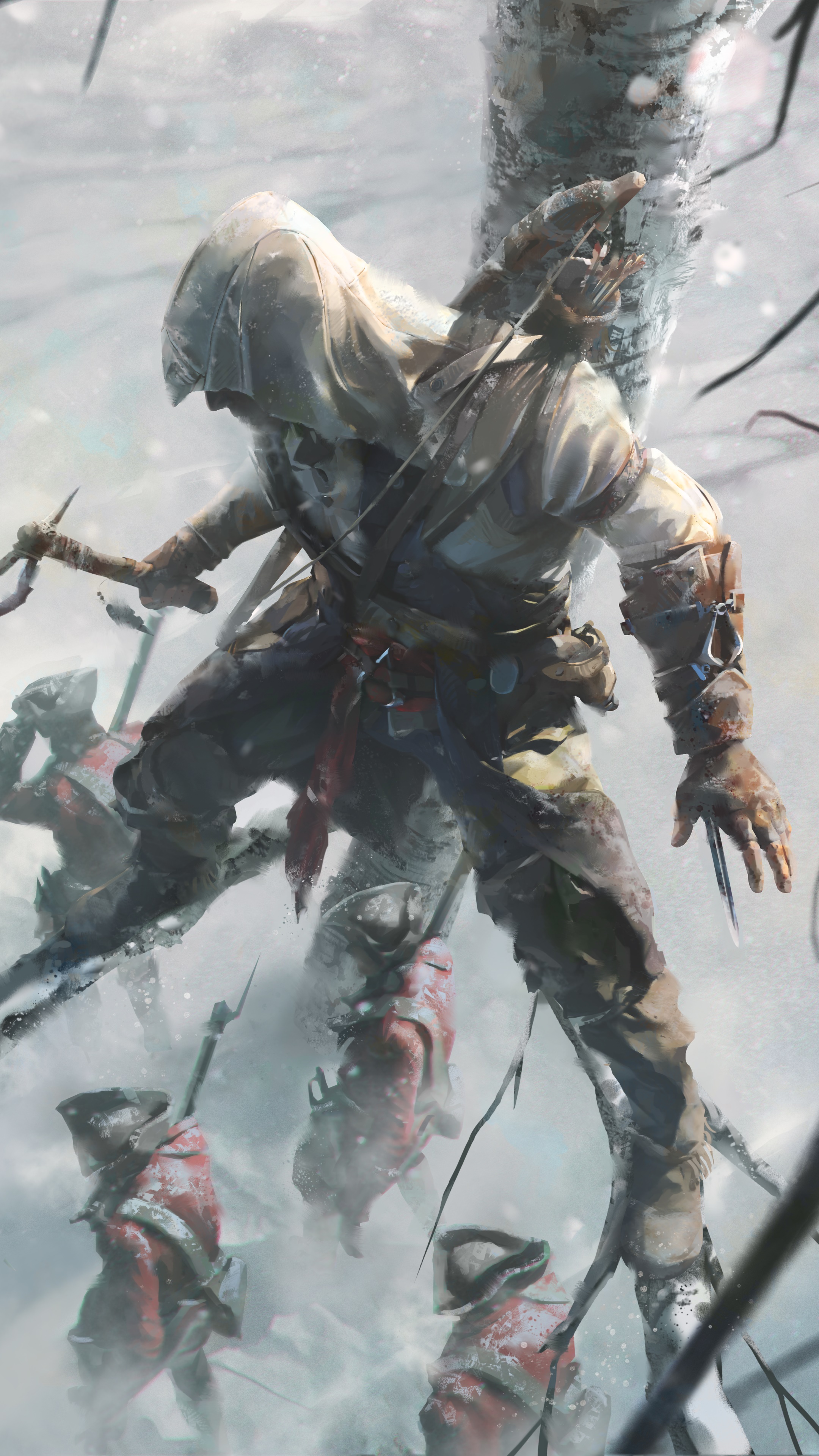 Assassins Creed III phone wallpaper 1080P, 2k, 4k Full HD Wallpaper, Background Free Download