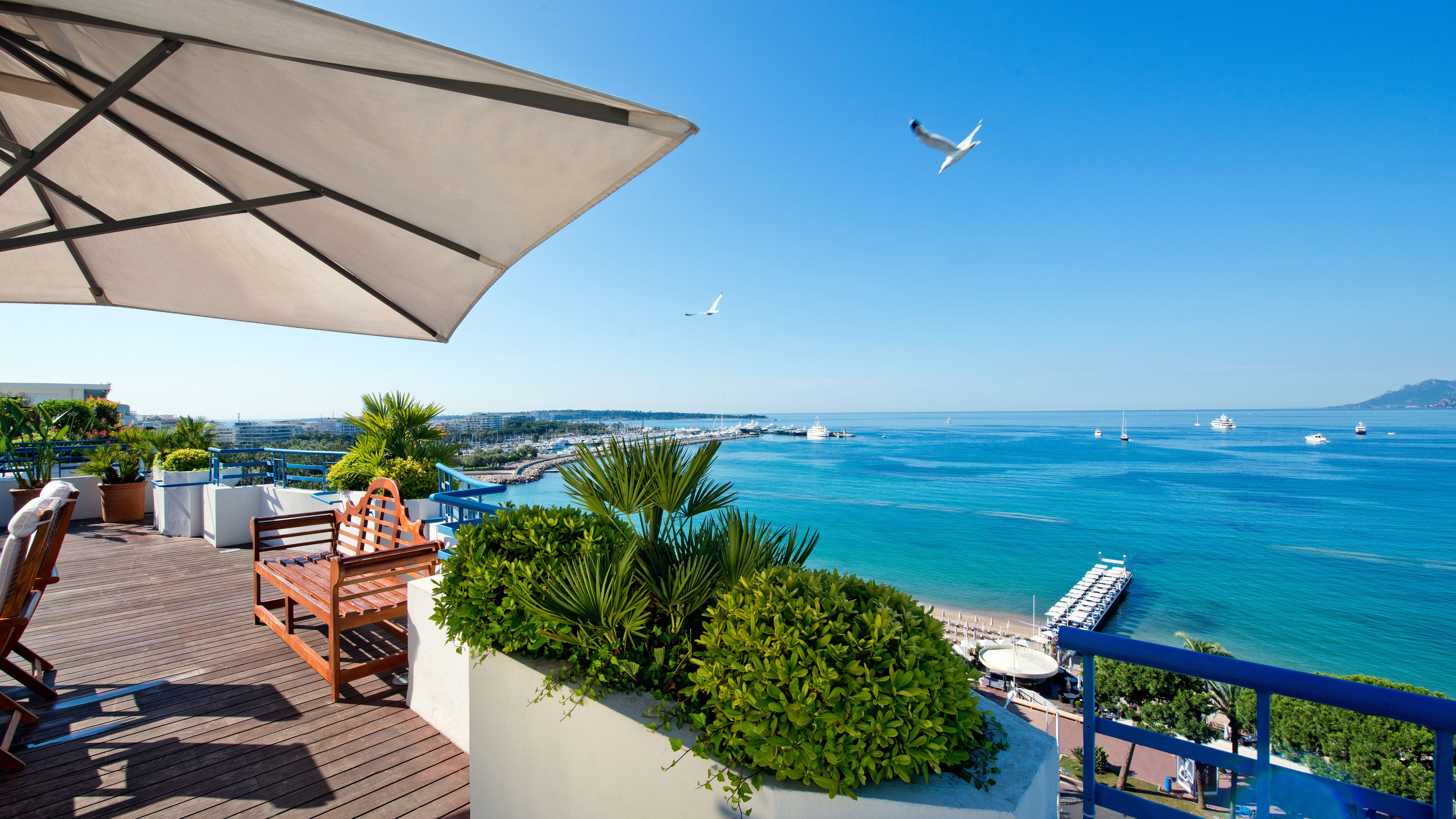 Wallpaper Grand Hyatt Martinez, hotel, France, Europe, 4k, Travel