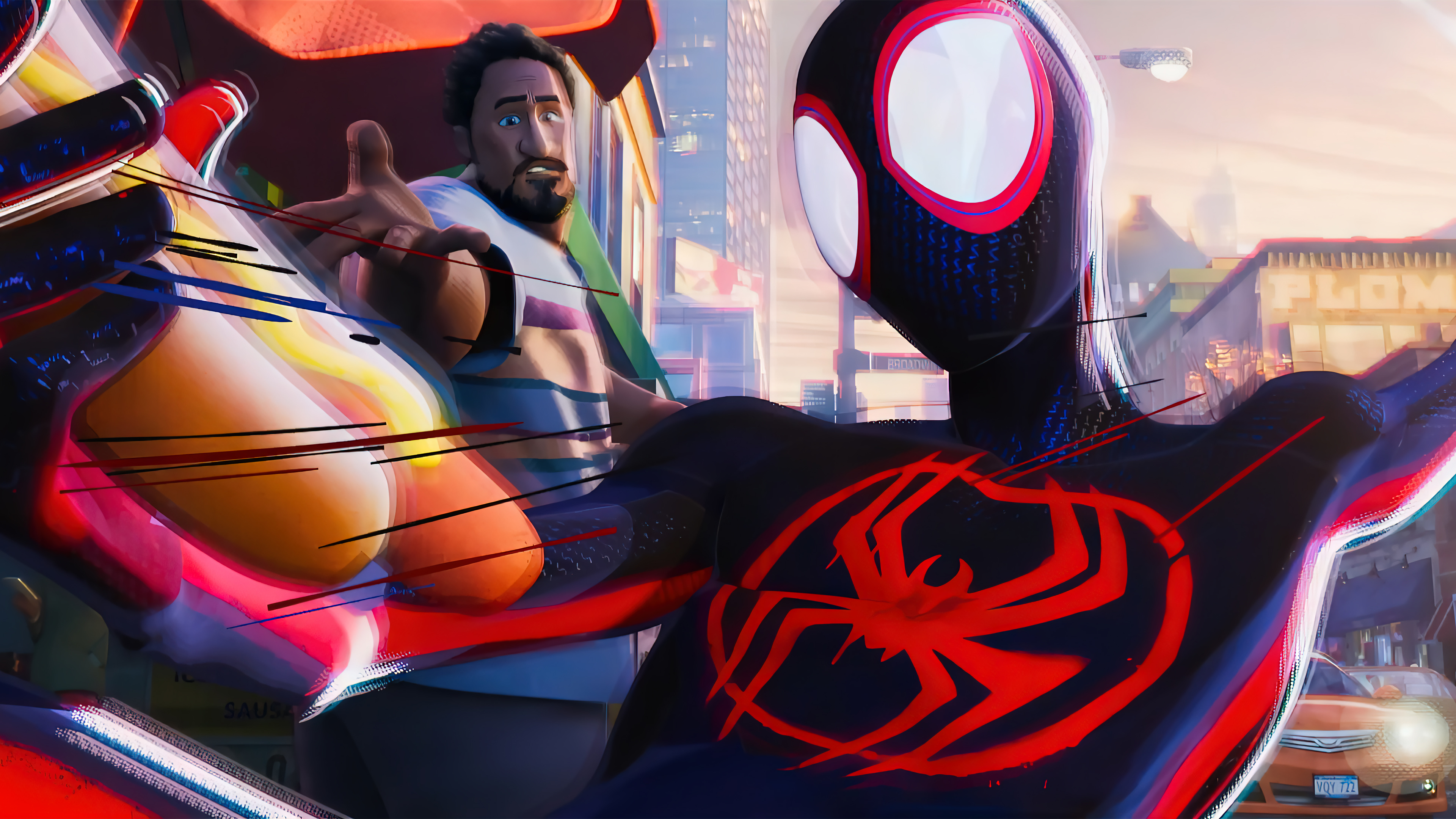 Free Download Miles Morales Spider Man Across The Spider Verse Wallpaper 4K HD [3840x2160] For Your Desktop, Mobile & Tablet. Explore Across The Spider Verse Wallpaper. Verse Wallpaper, Wallpaper Bible