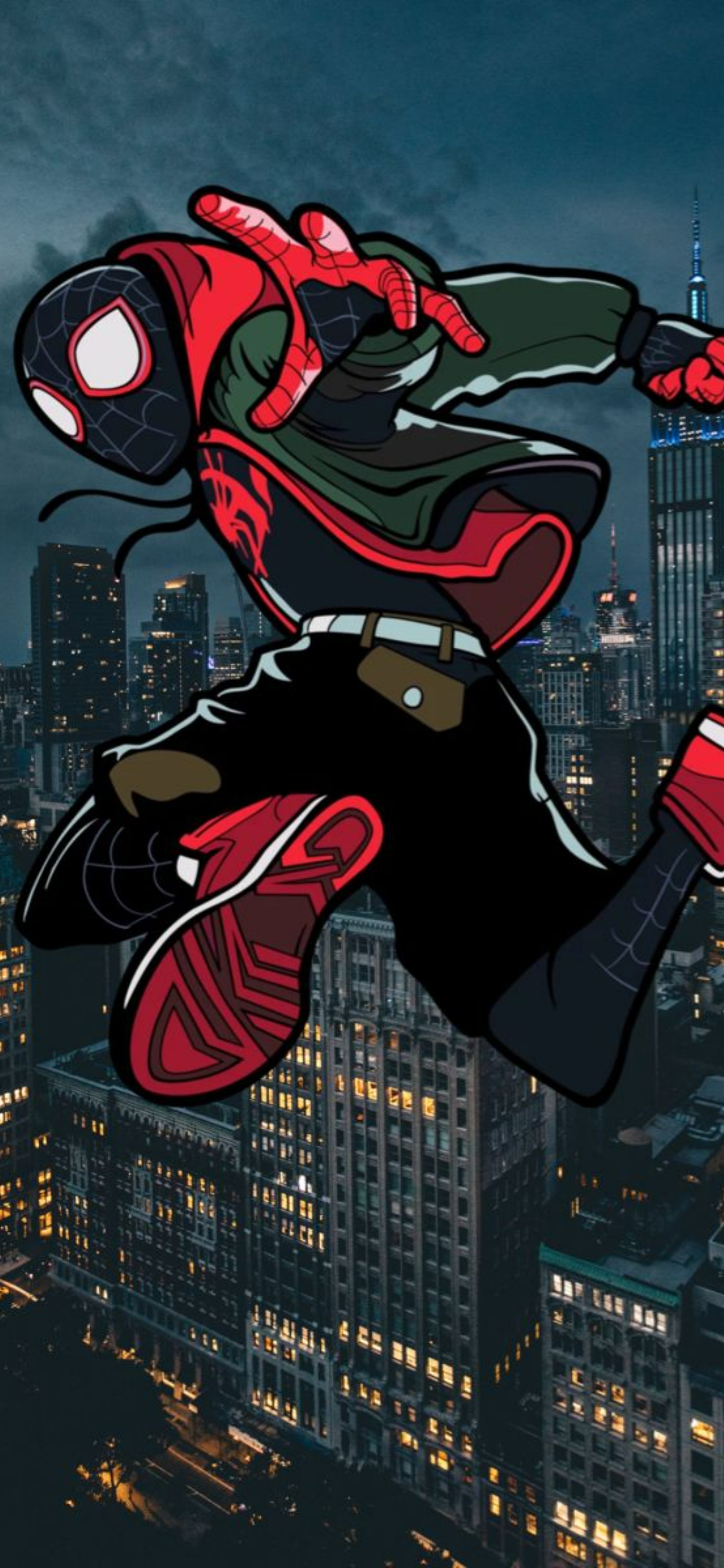 Best Miles Morales iPhone Wallpaper [ HQ ]