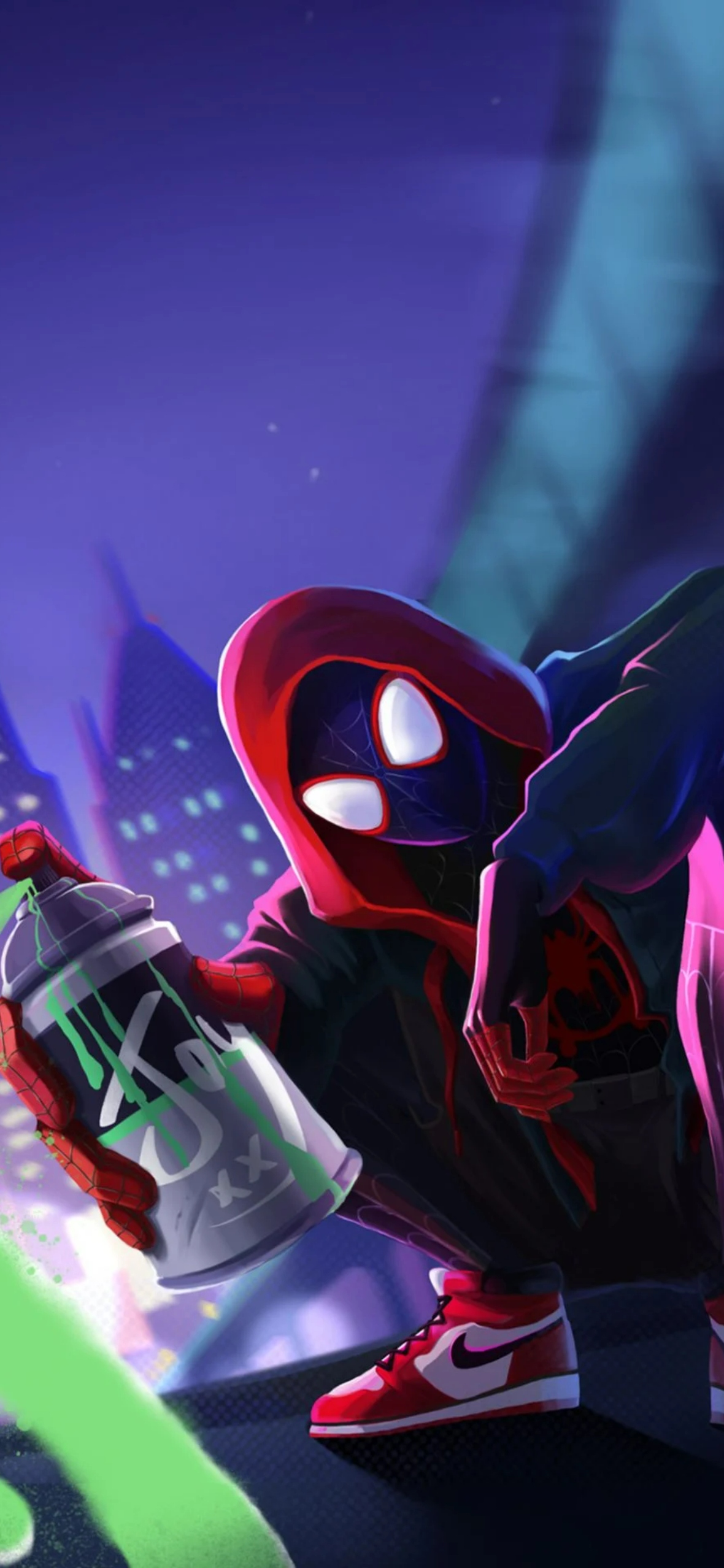 Best Miles Morales iPhone Wallpaper [ HQ ]