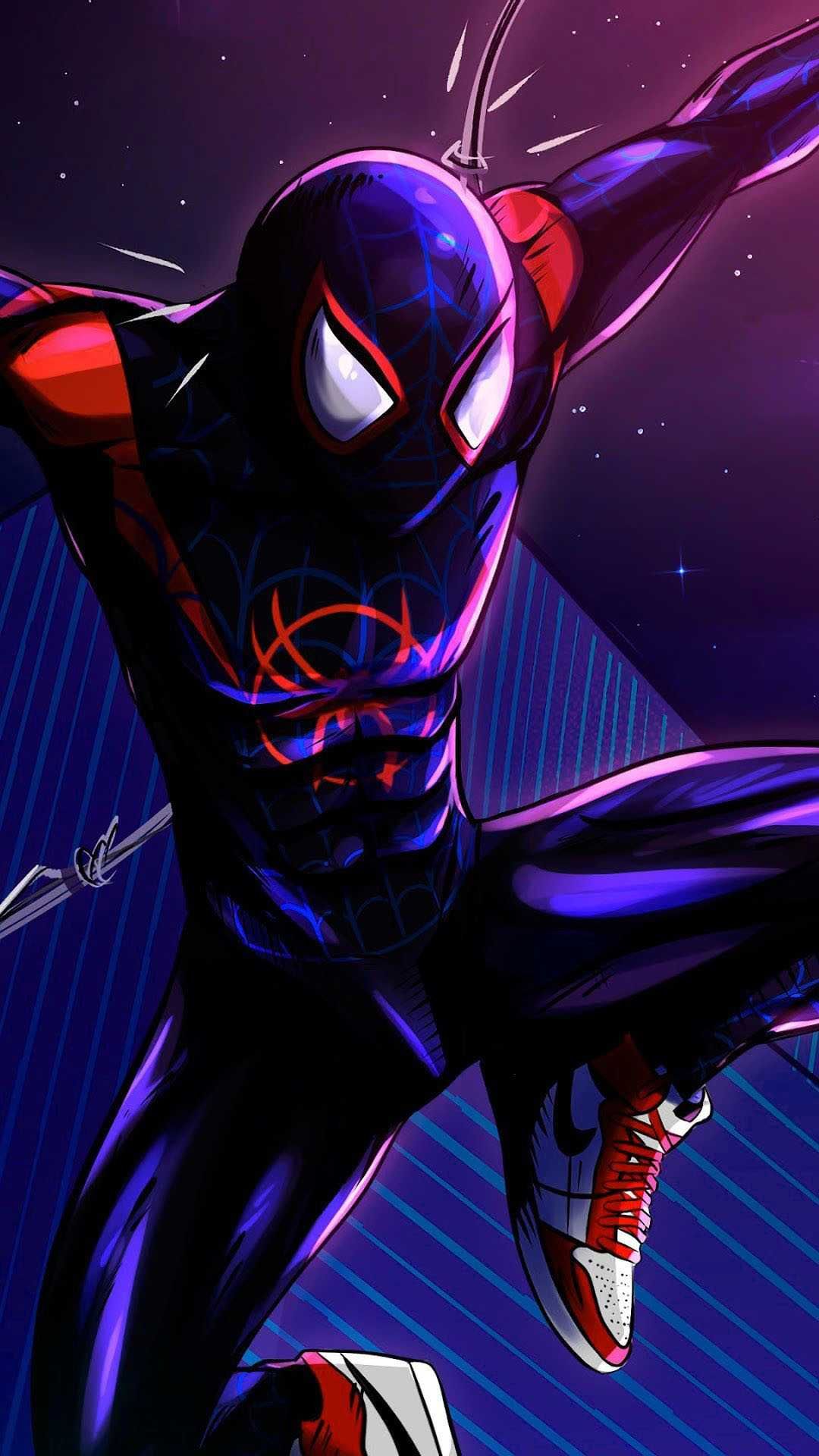 Discover miles morales iphone wallpaper