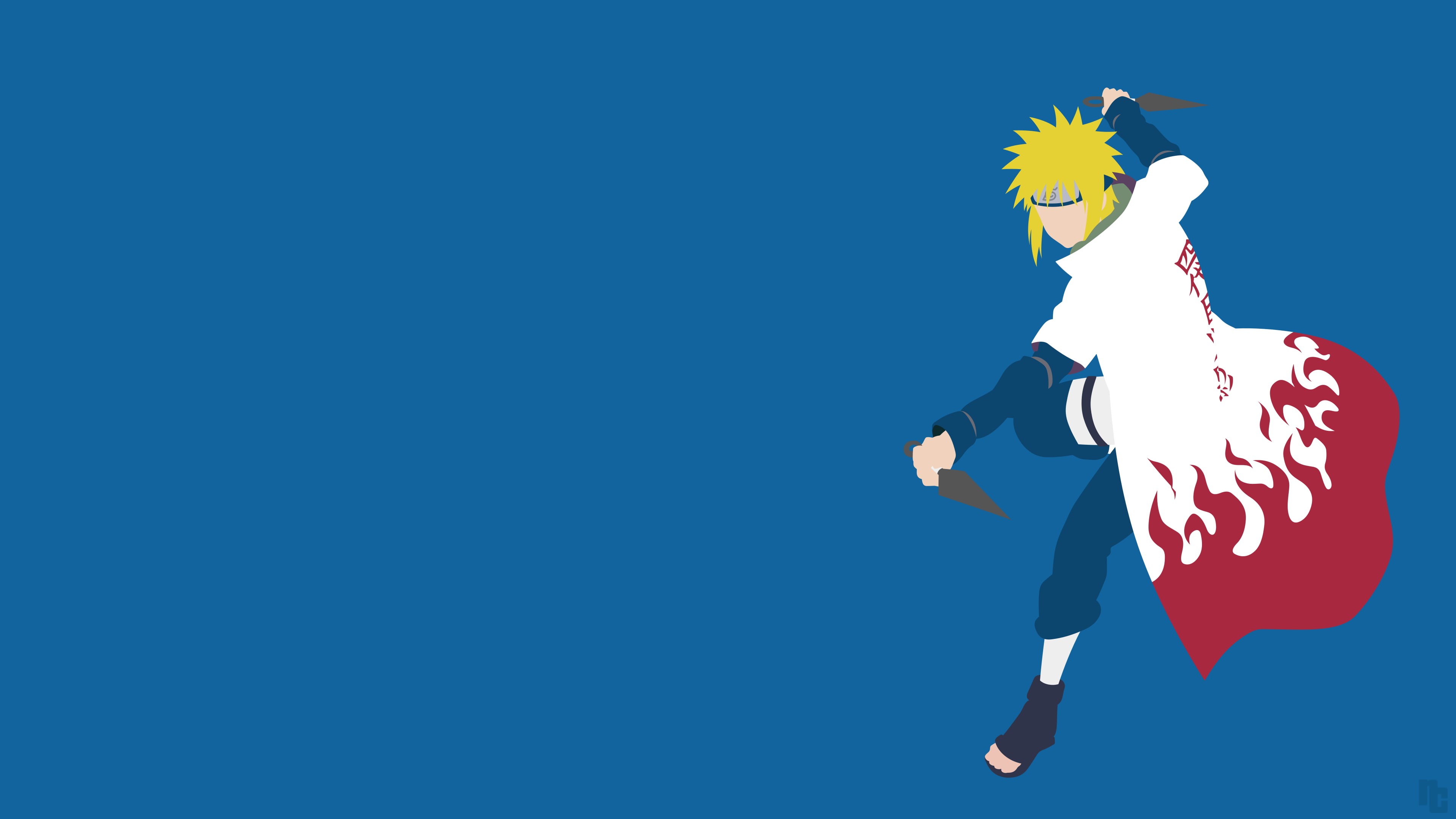 Wallpaper / Minato Namikaze, Naruto, 4K, Anime free download
