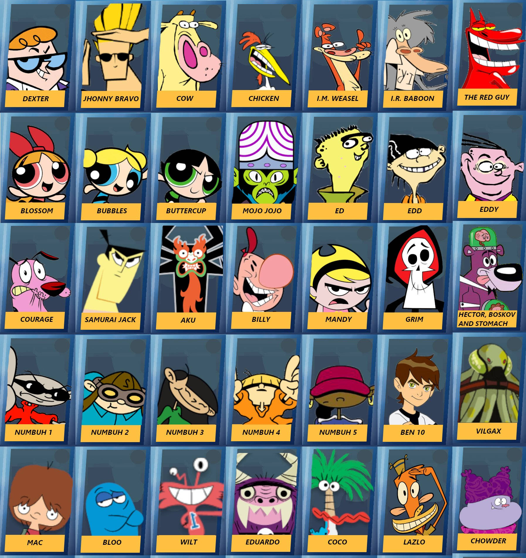 Cartoon Network Characters Picture