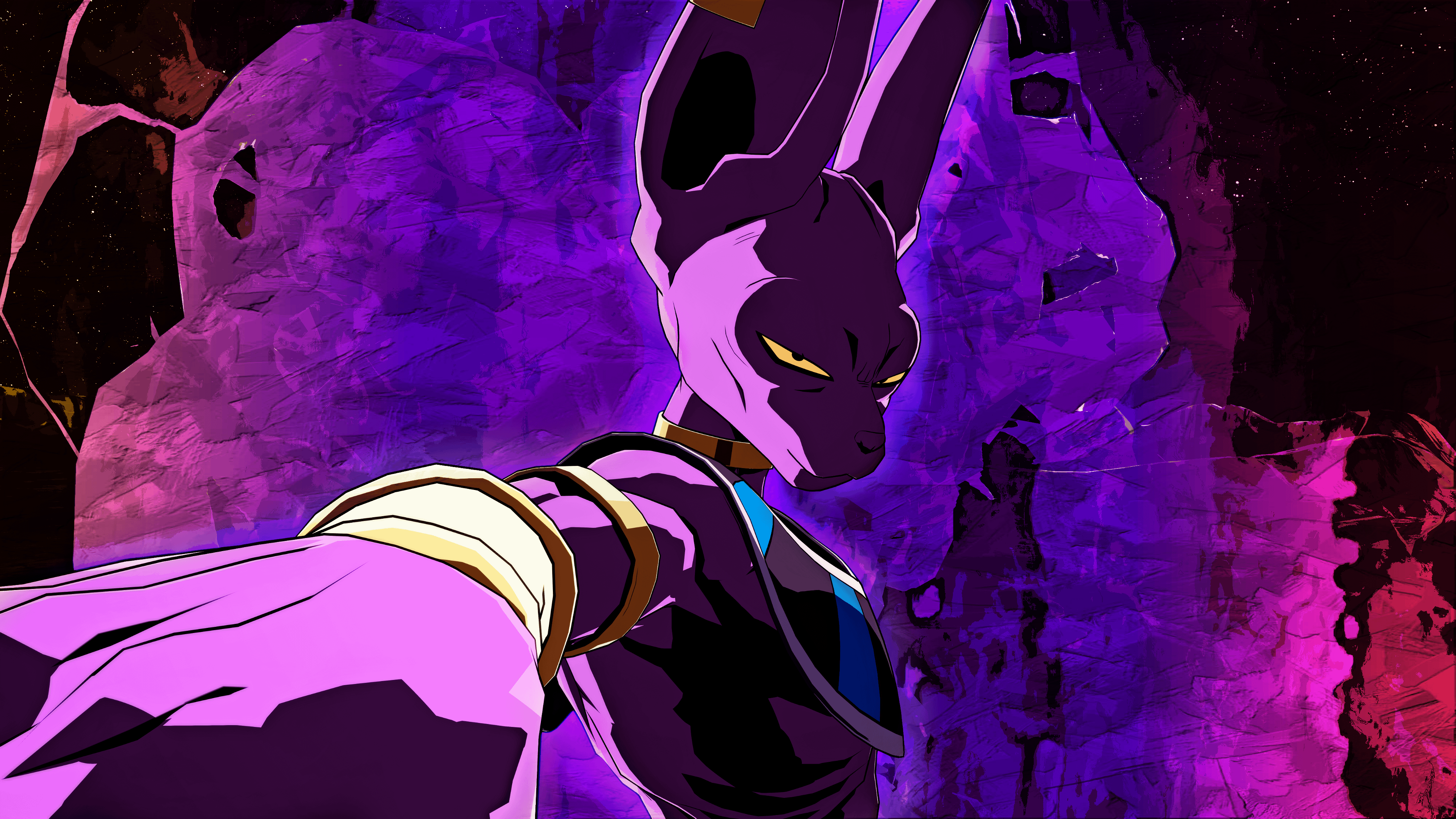 Beerus Hakai 4k Wallpaper