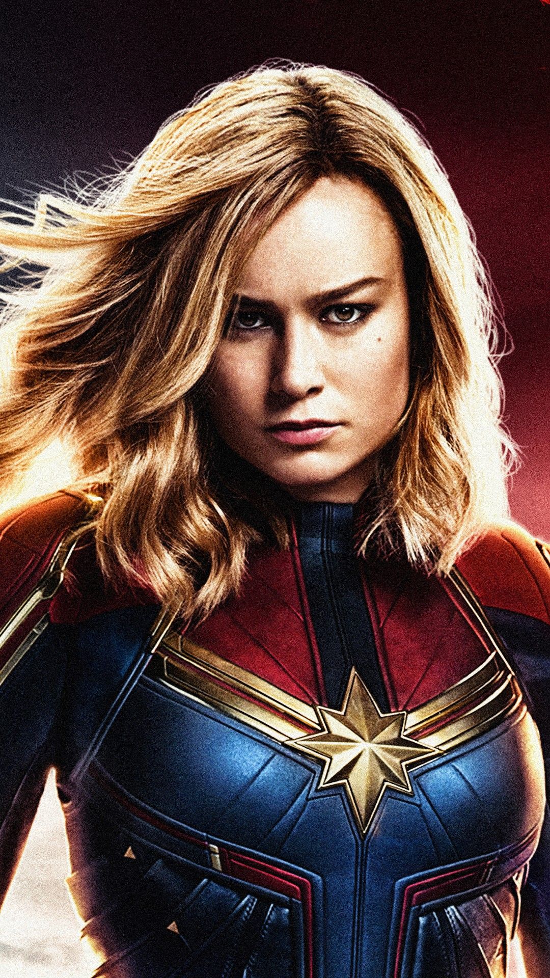 Mobile Wallpaper Captain Marvel Movie Poster Wallpaper HD. Personnages marvel, Captain marvel, Héros marvel