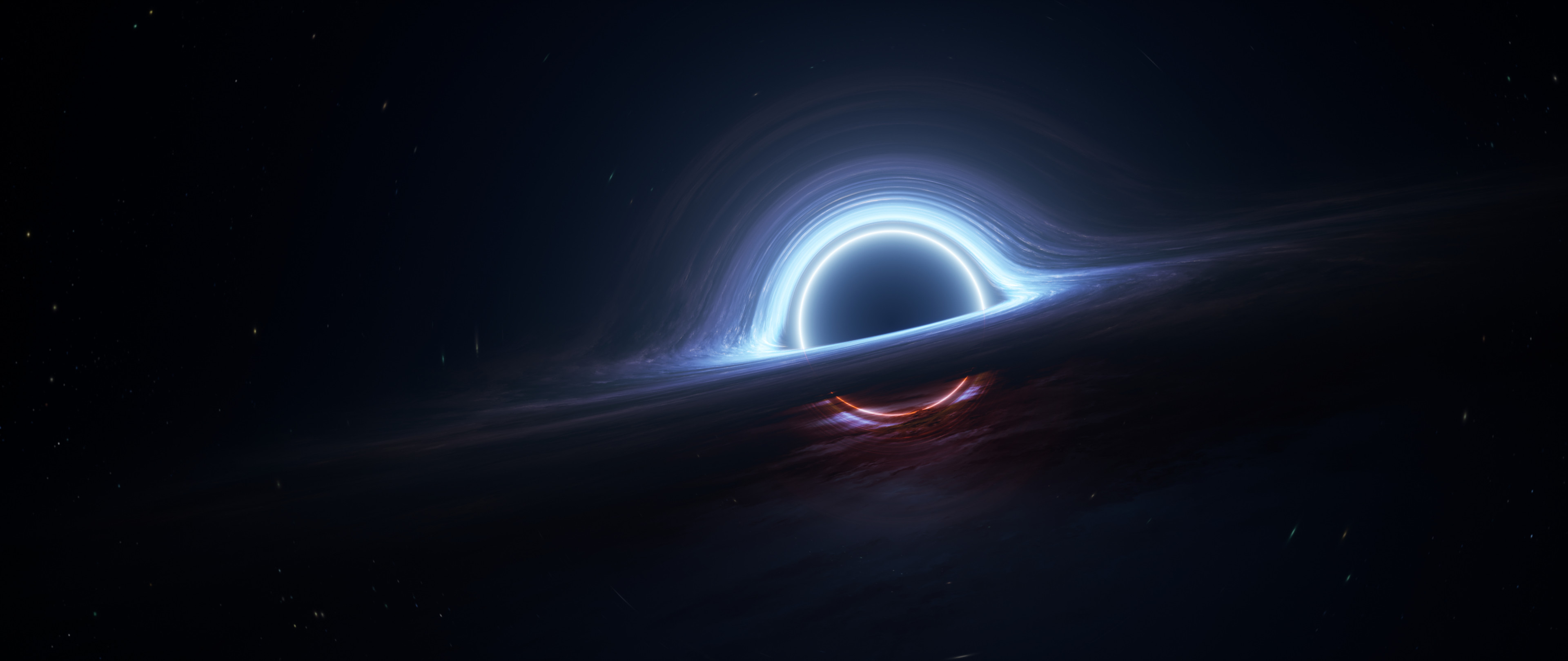 Sci Fi Black Hole HD Wallpaper