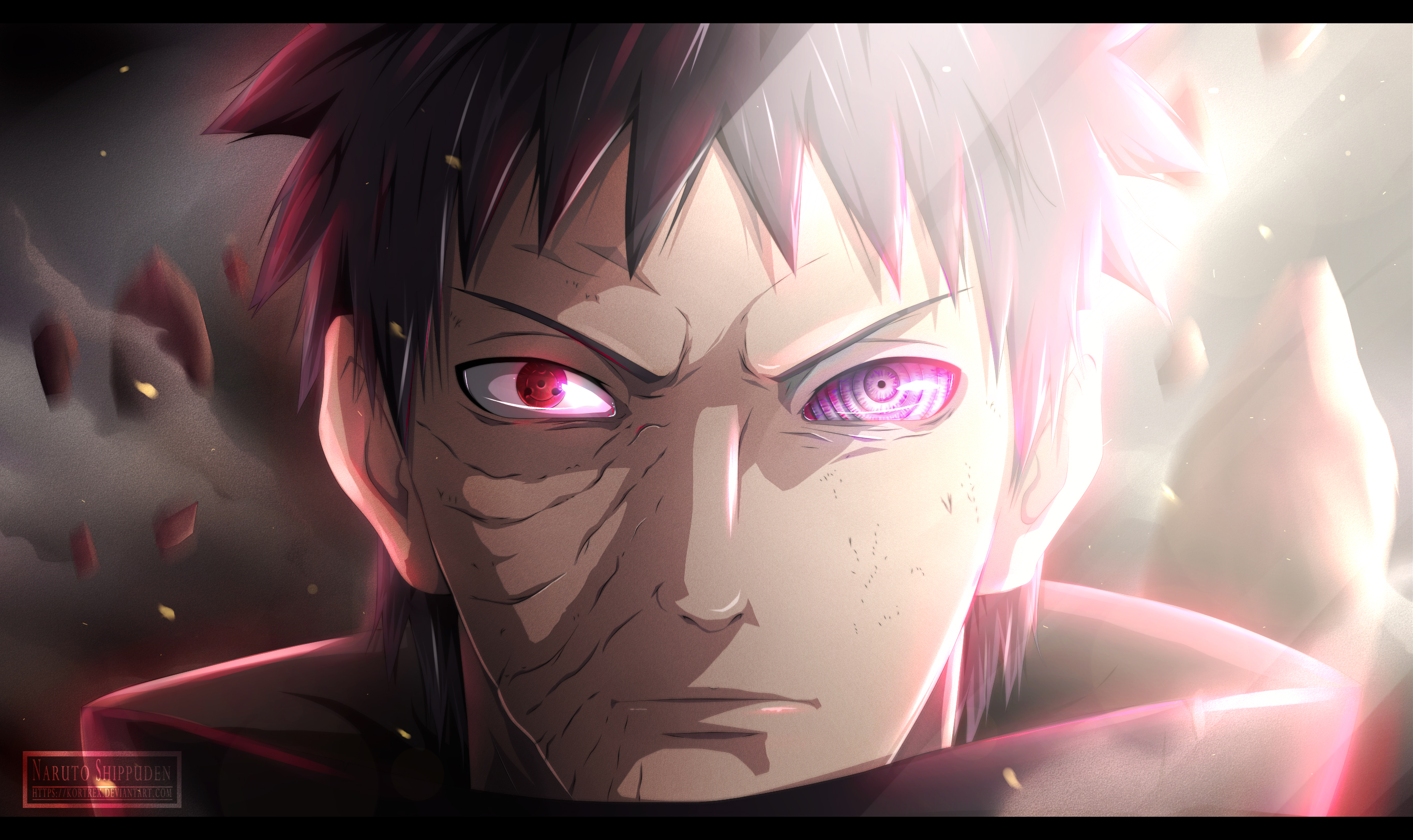 Sharingan (Naruto), Boy, Anime, Rinnegan (Naruto), Black Hair, Obito Uchiha wallpaper