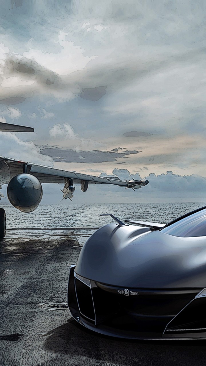 Wallpaper Bell & Ross Aero GT, aircraft, supercar, hypercar, silver, Cars & Bikes