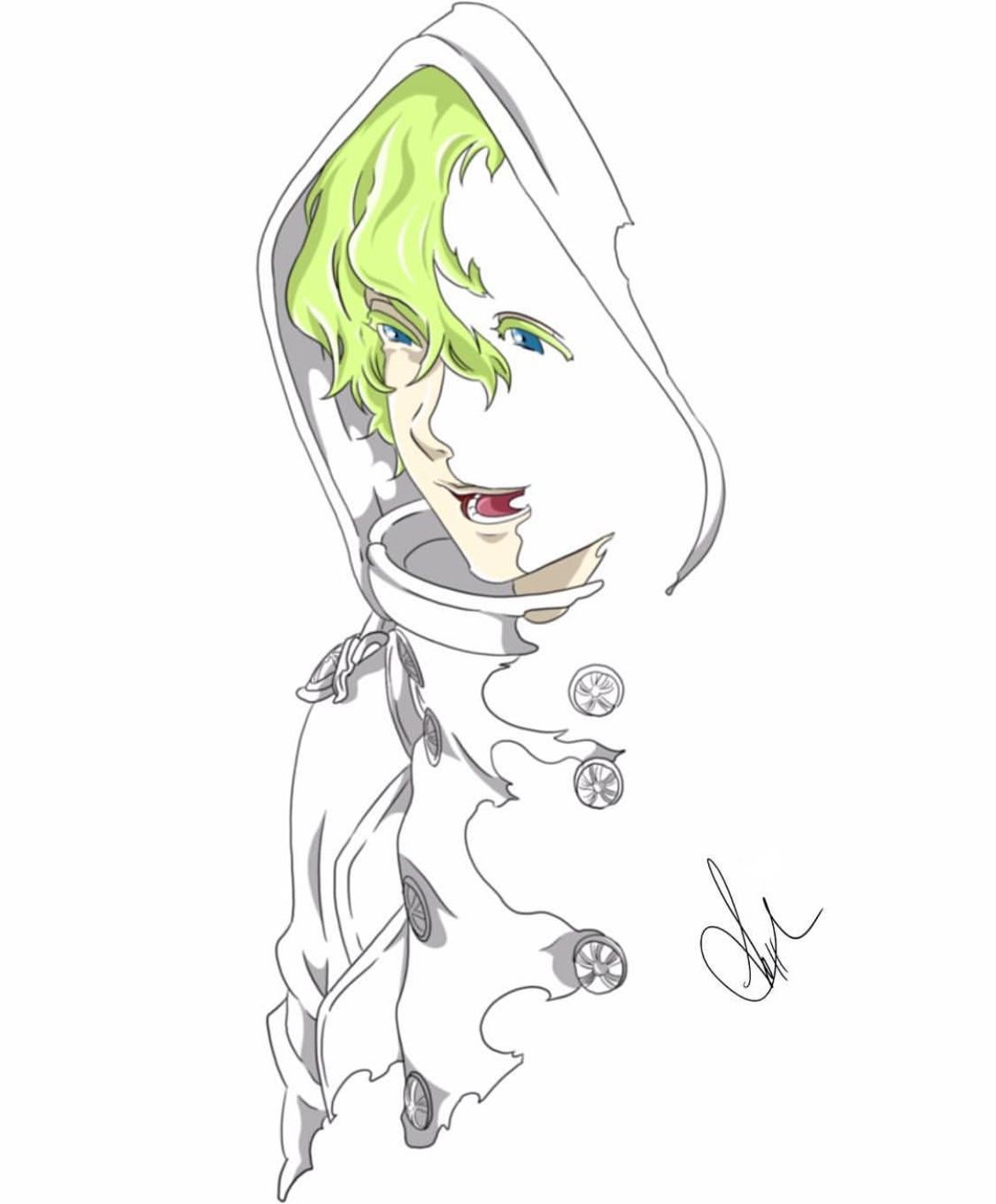 Drew and colored my favorite volume! Gremmy Thoumeaux