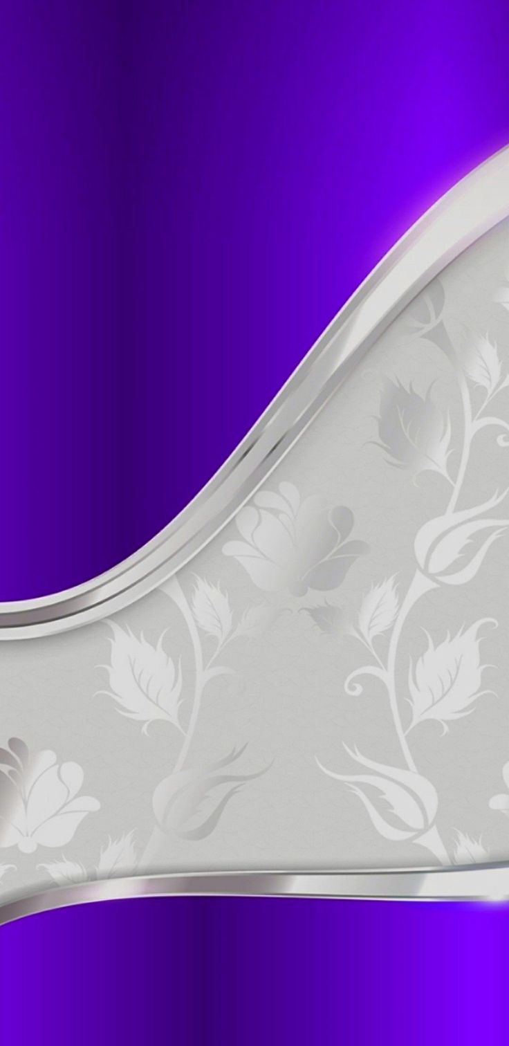 Purple & Silver Wallpaper. By Artist Unknown. Purple and silver wallpaper, Silver wallpaper, Bling wallpaper