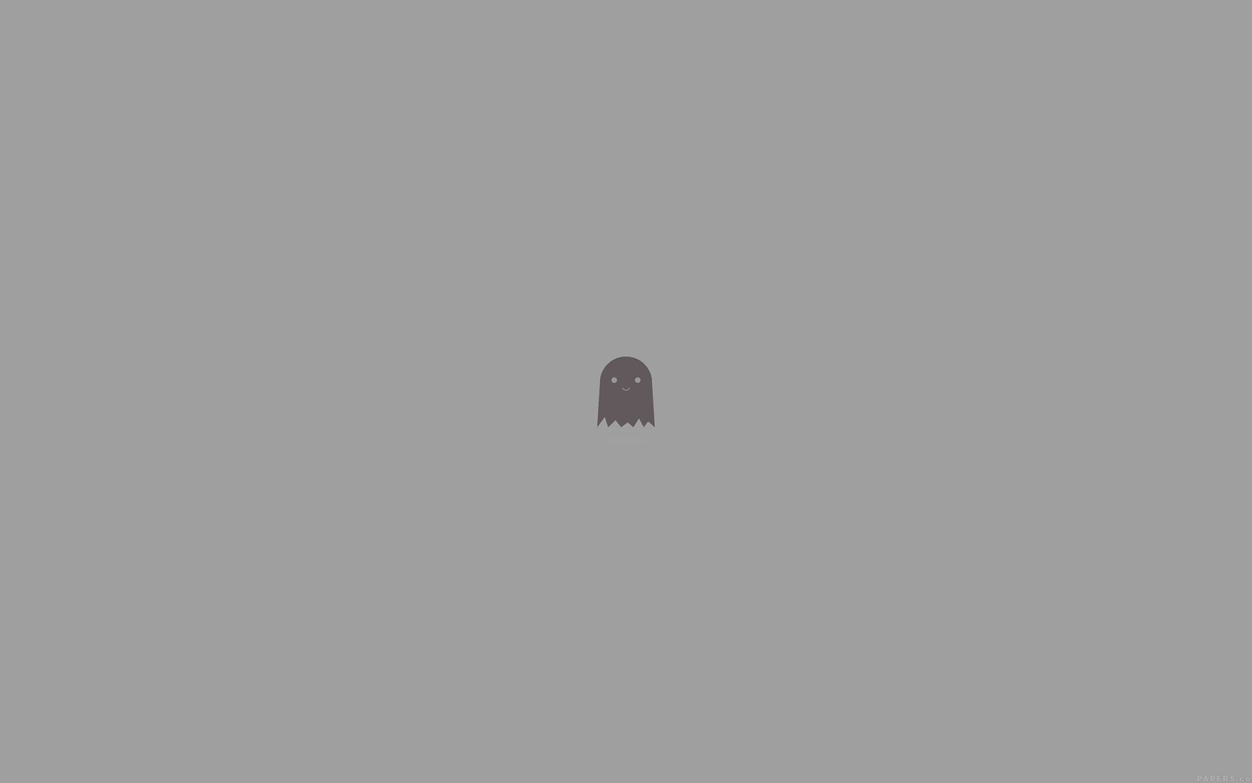 wallpaper for desktop, laptop. cute ghost art character illust minimal simple