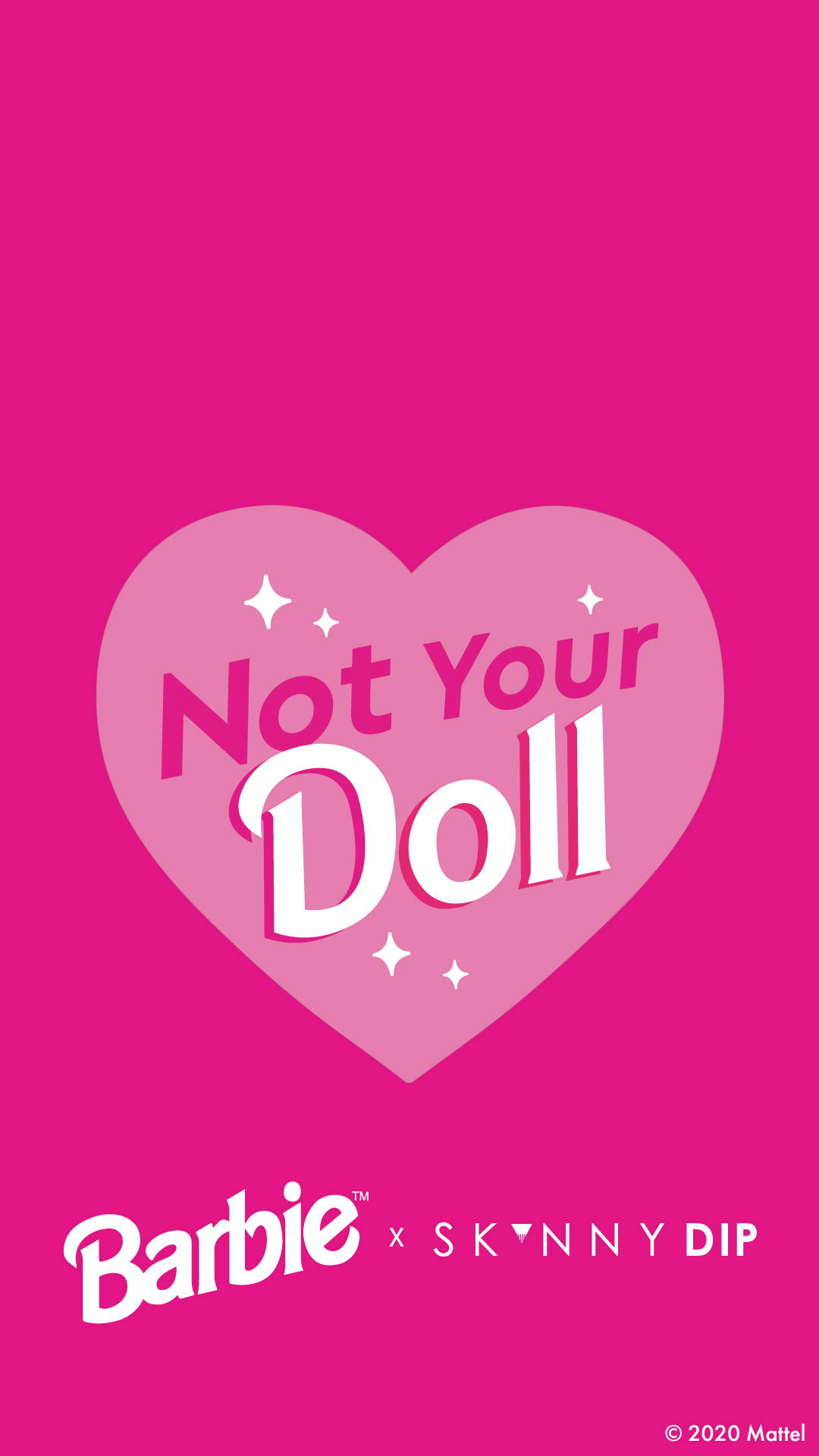 Barbie x Skinnydip: Phone Wallpaper