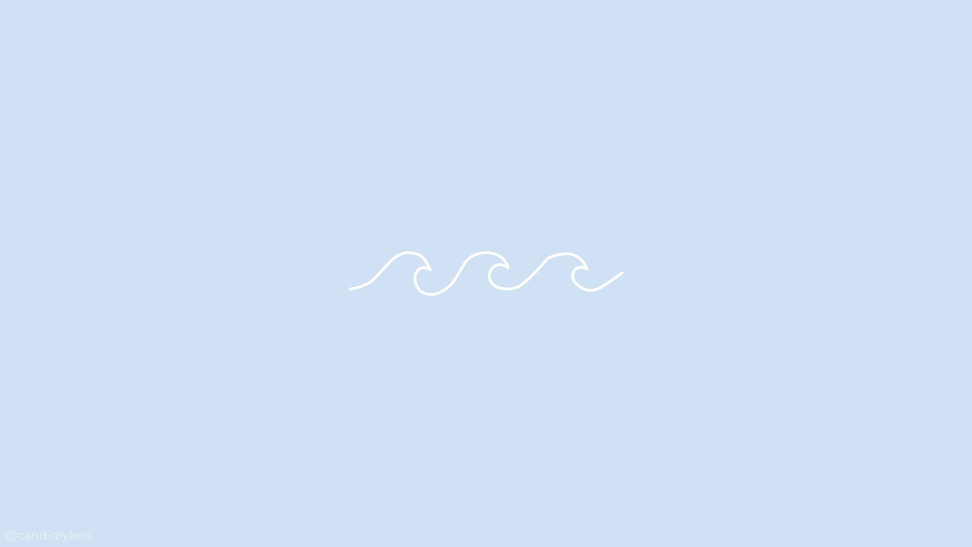 Download Simple Aesthetic Wave Wallpaper