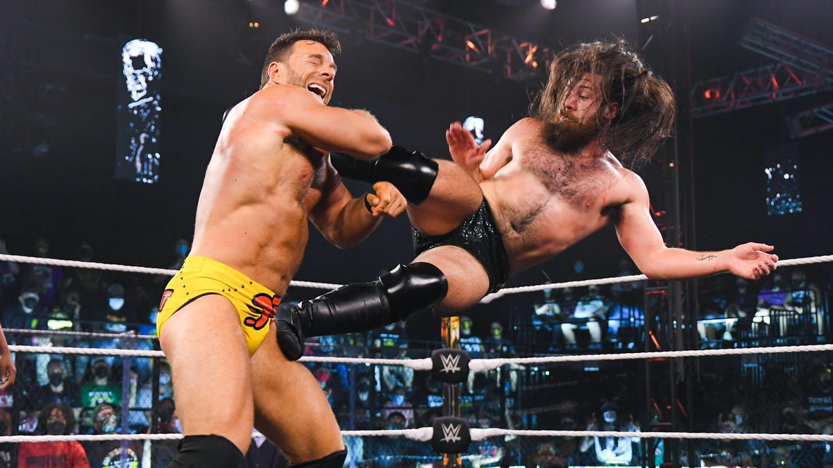 LA Knight vs. Cameron Grimes