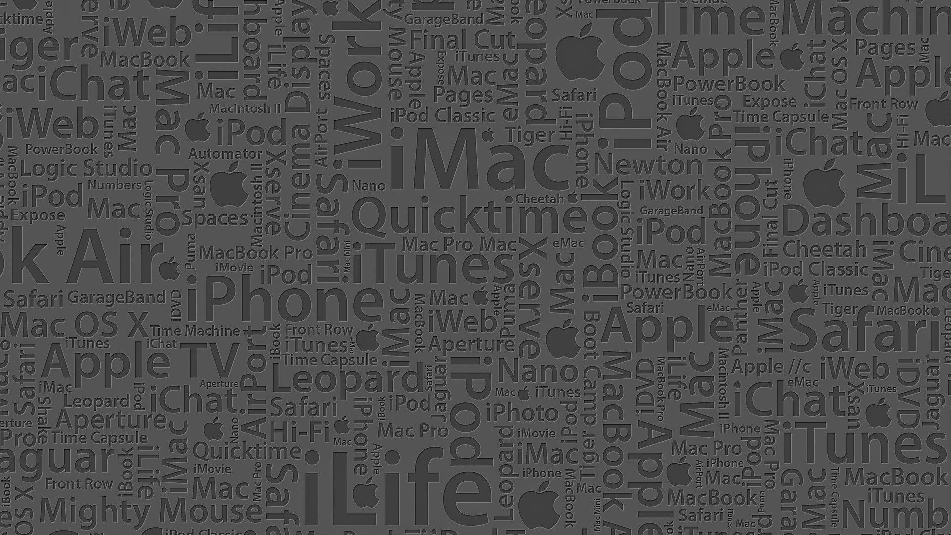 Wallpaper, 1920x1080 px, apple, Inc, Ipod, mac, operating, simple, systems, text 1920x1080