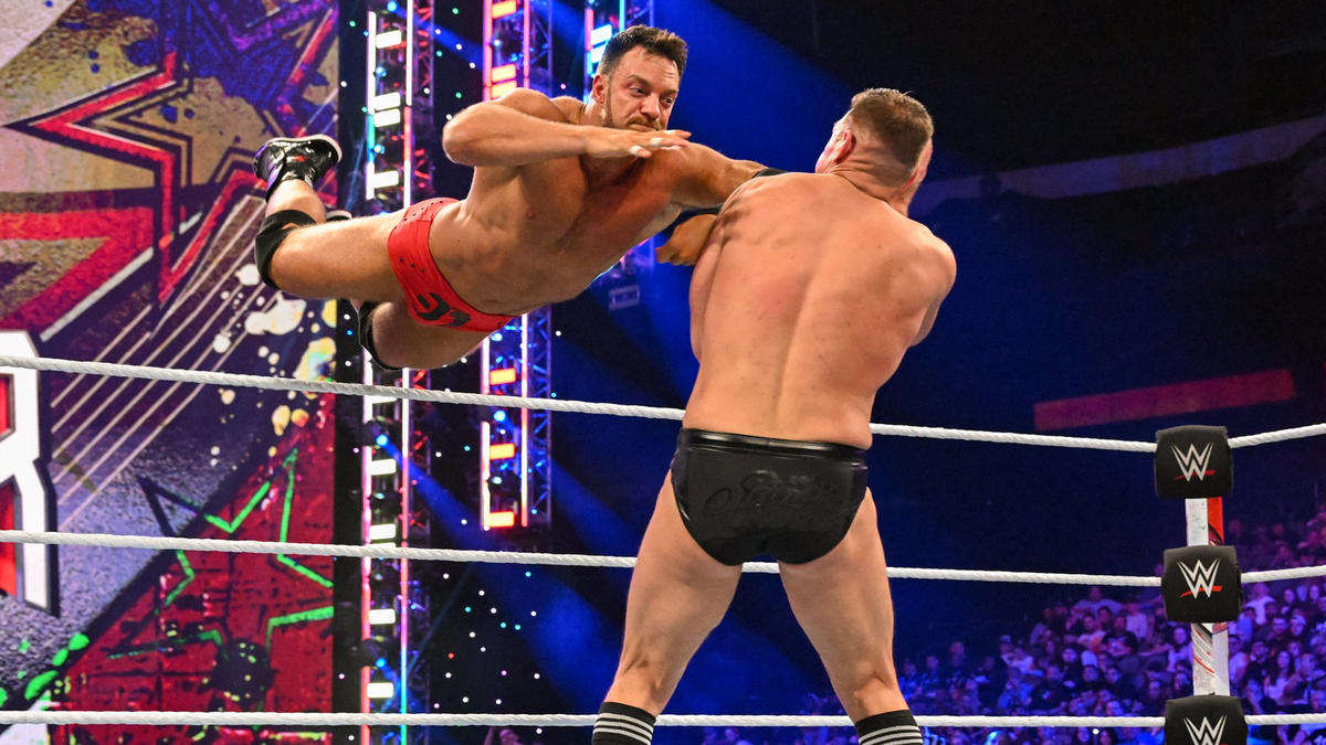 LA Knight vs. Gunther: photo