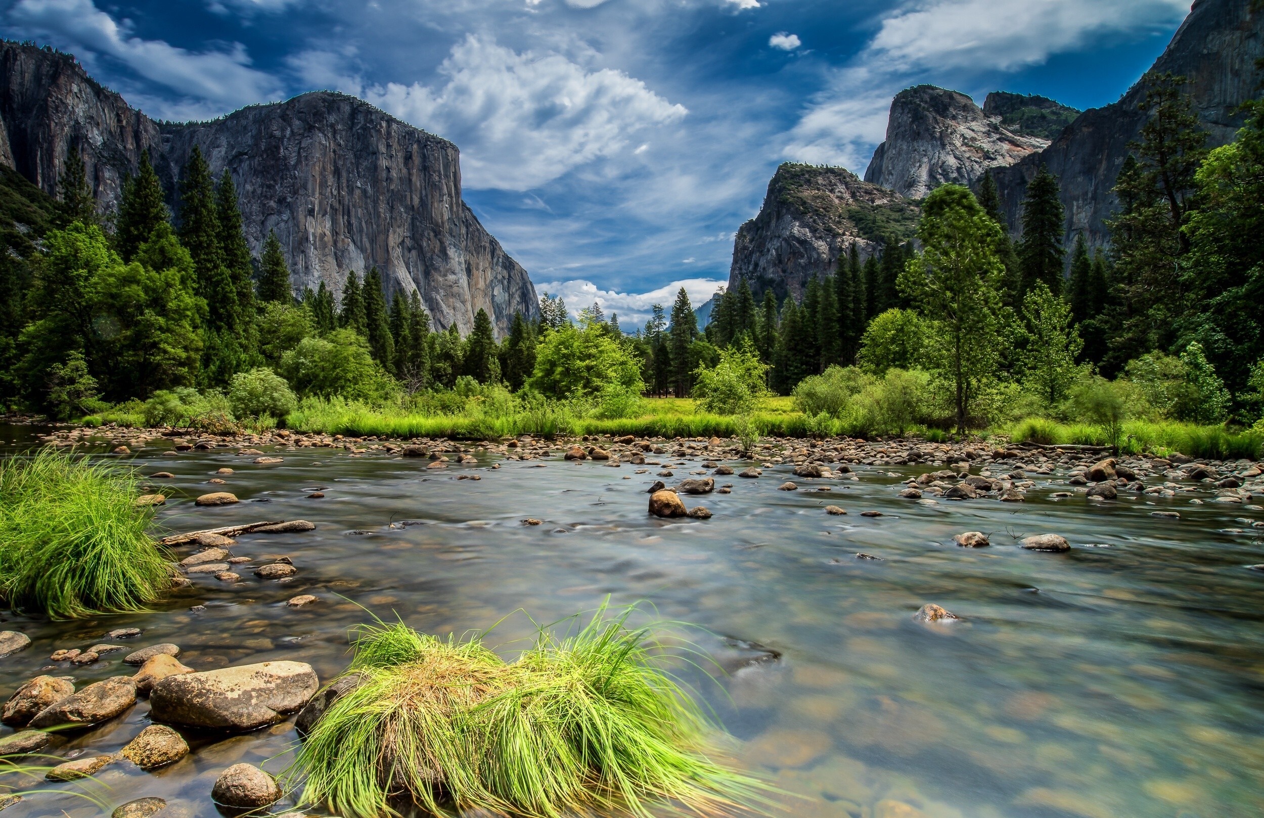 Nature Yosemite National Park in California United States Wallpaper