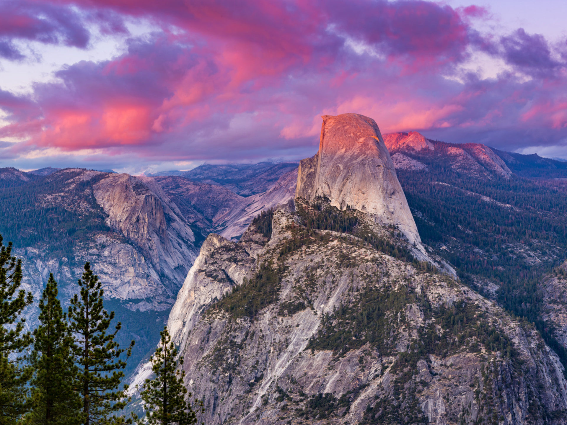 Half Dome Granite Dome In California Yosemite National Park Usa Best HD Wallpaper For Desktop Tablets And Mobile Phones3840x2160, Wallpaper13.com