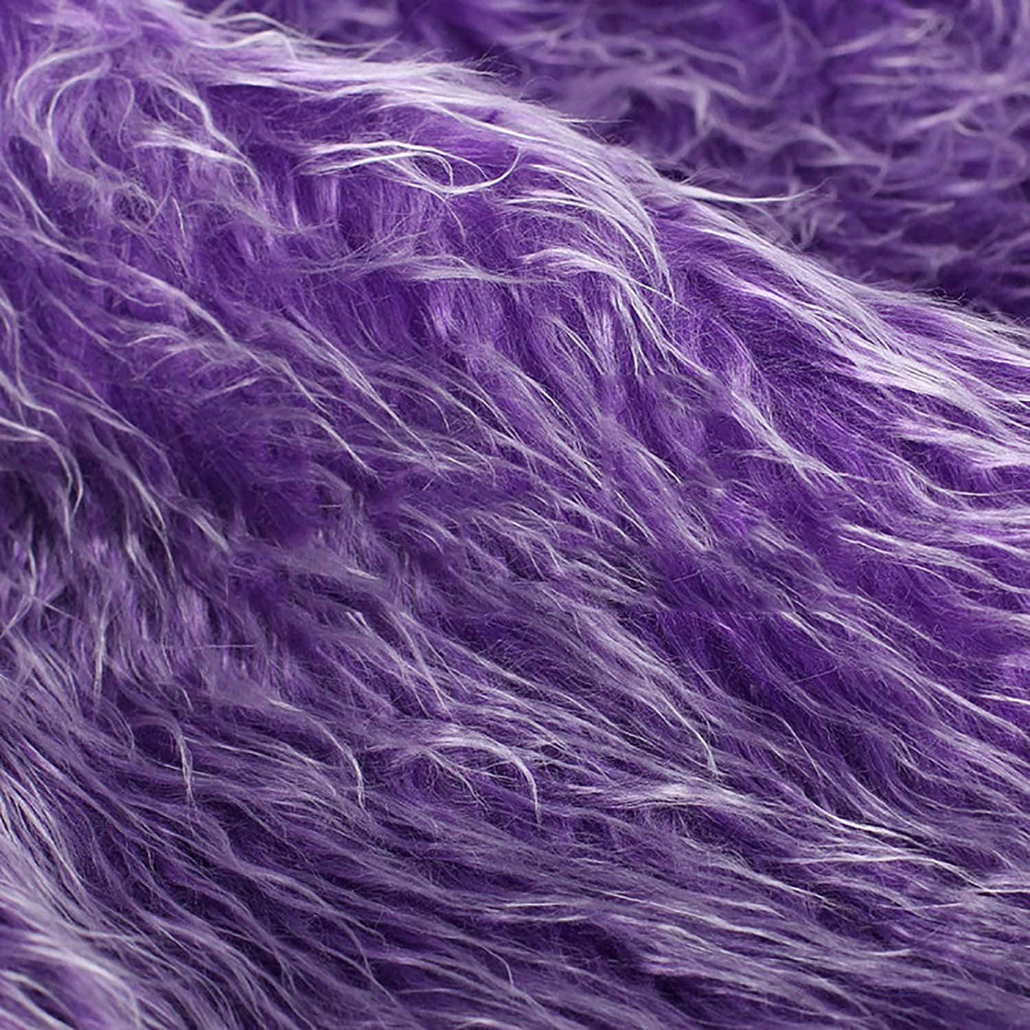 Purple Faux Fur Wallpaper