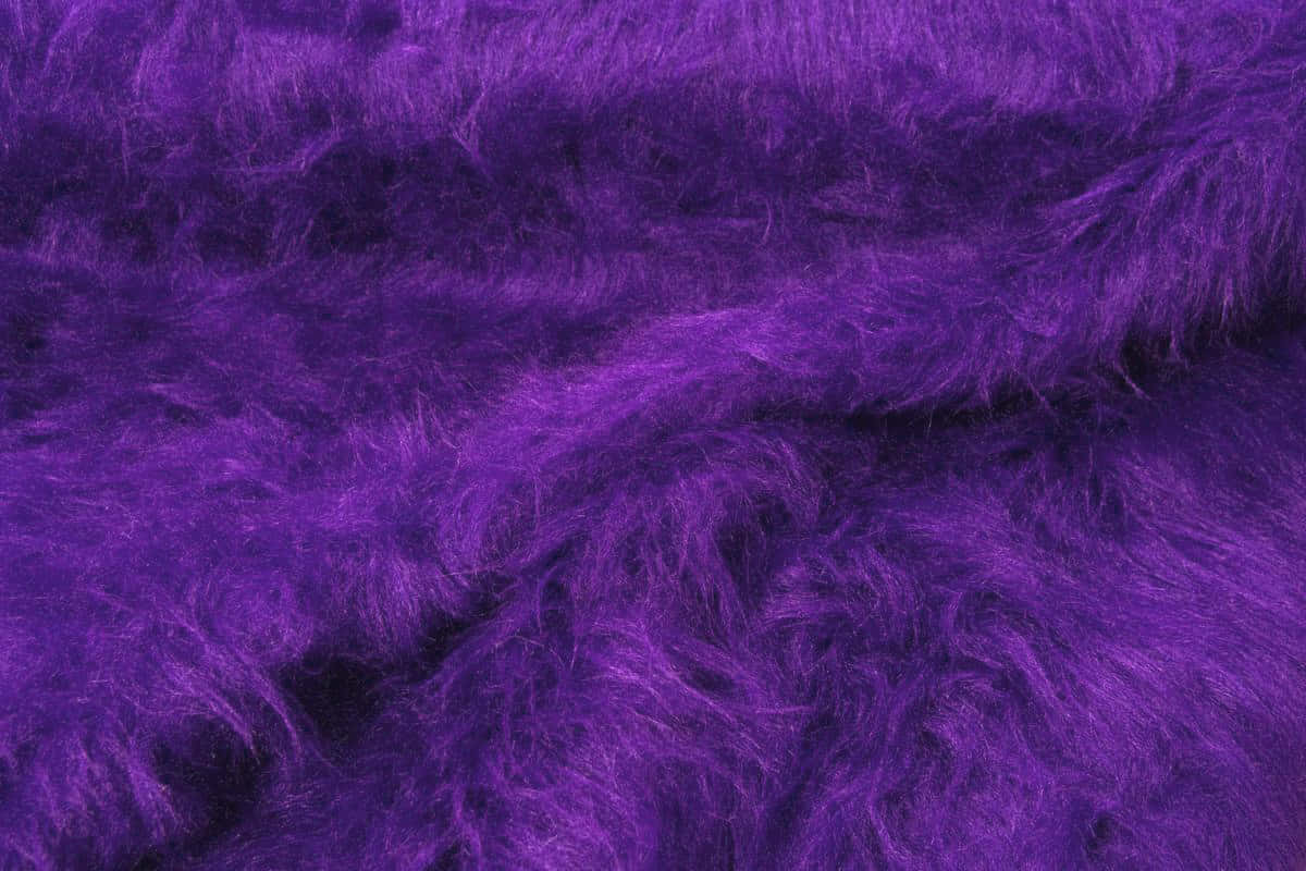 Purple Fur Wallpaper