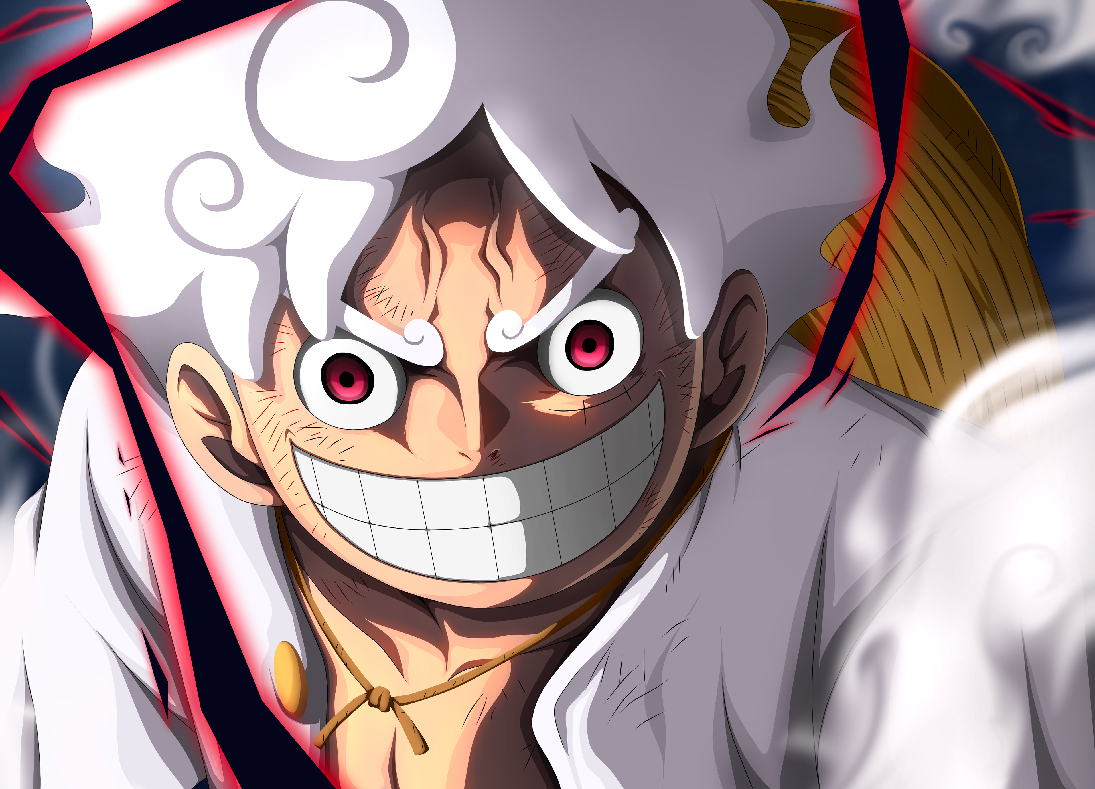 One Piece, Monkey D. Luffy, Gear 5 (One Piece), HD wallpaper