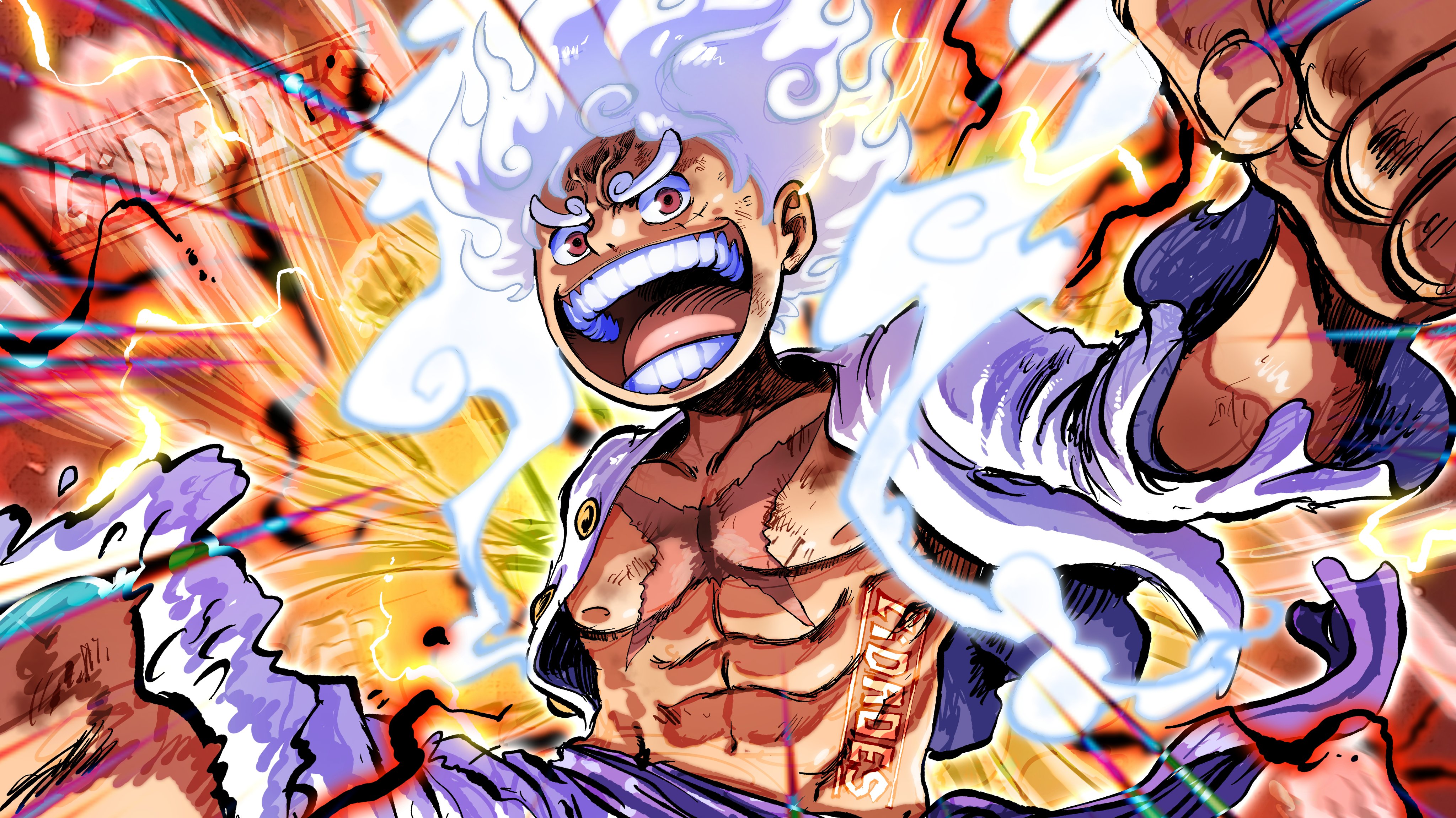 Gear 5 Luffy Wallpapers - Wallpaper Cave