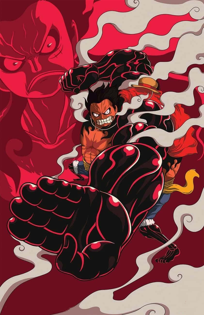 Download Luffy Goes Gear 5 In This High Definition Wallpaper