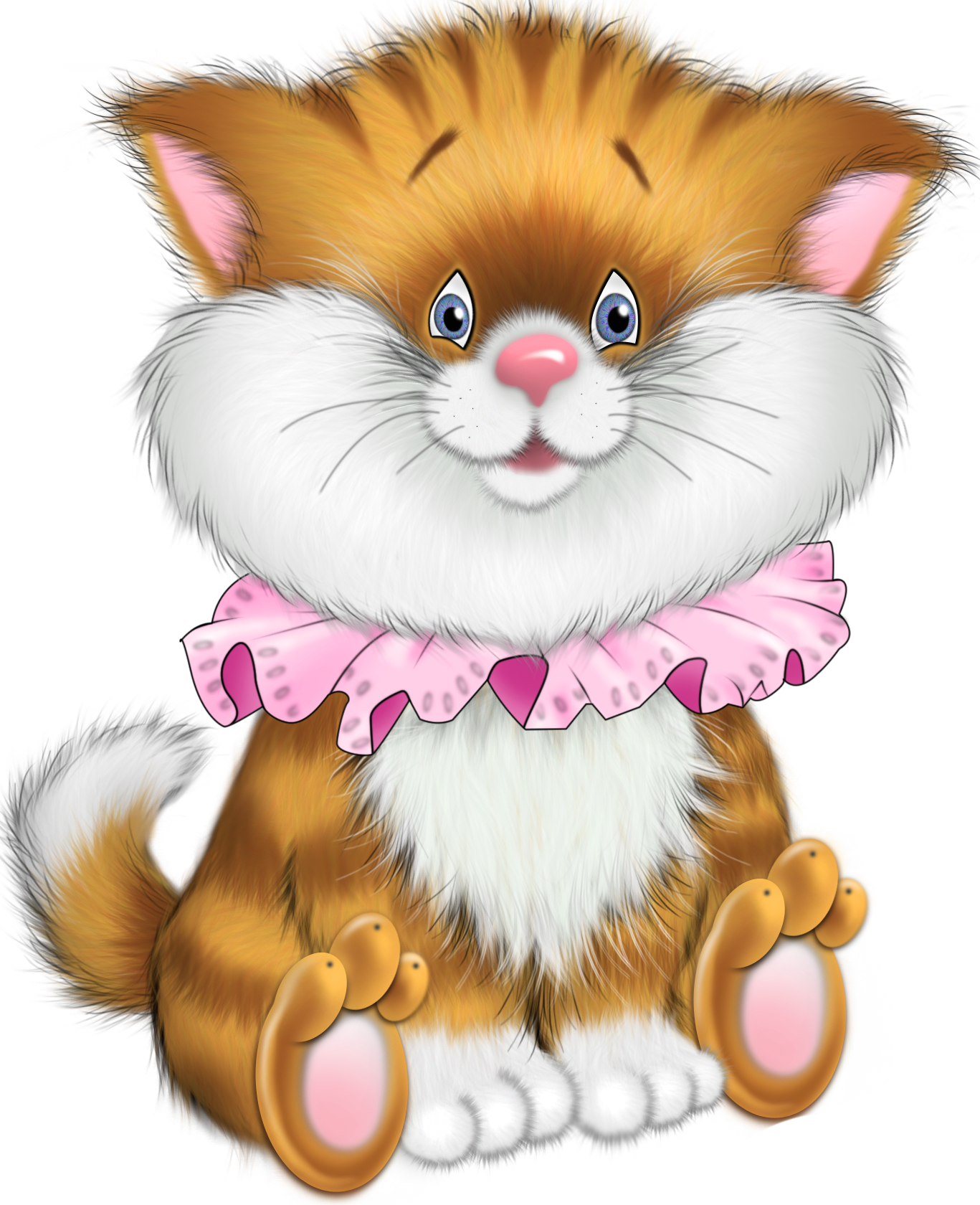 Tiger Kitten Cartoon Free Clipart​-Quality Free Image and Transparent PNG Clipart