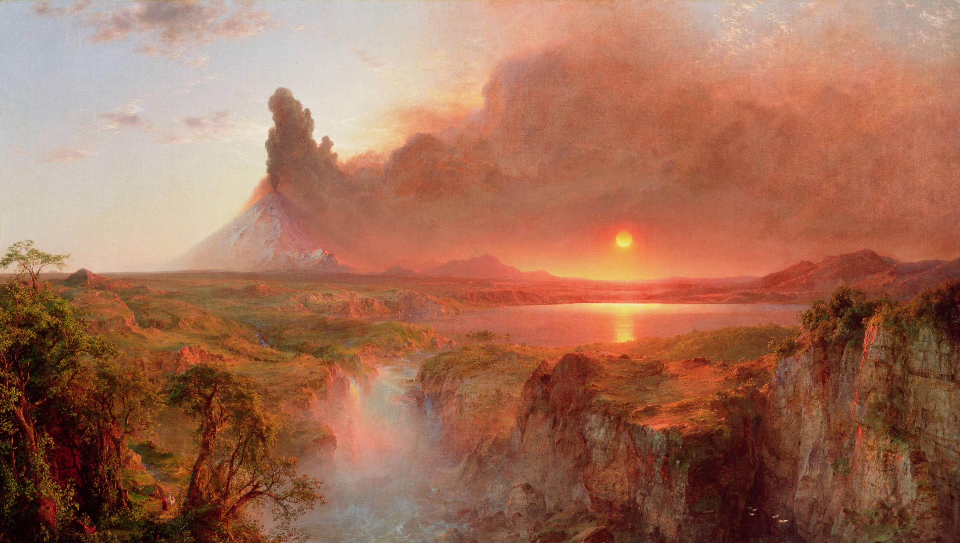 Cotopaxi by Frederic Edwin Church, 1862 (4061x2299)