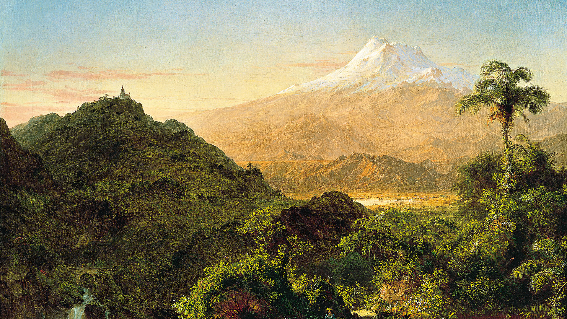 Image Frederic Edwin Church, South American Landscape 1920x1080