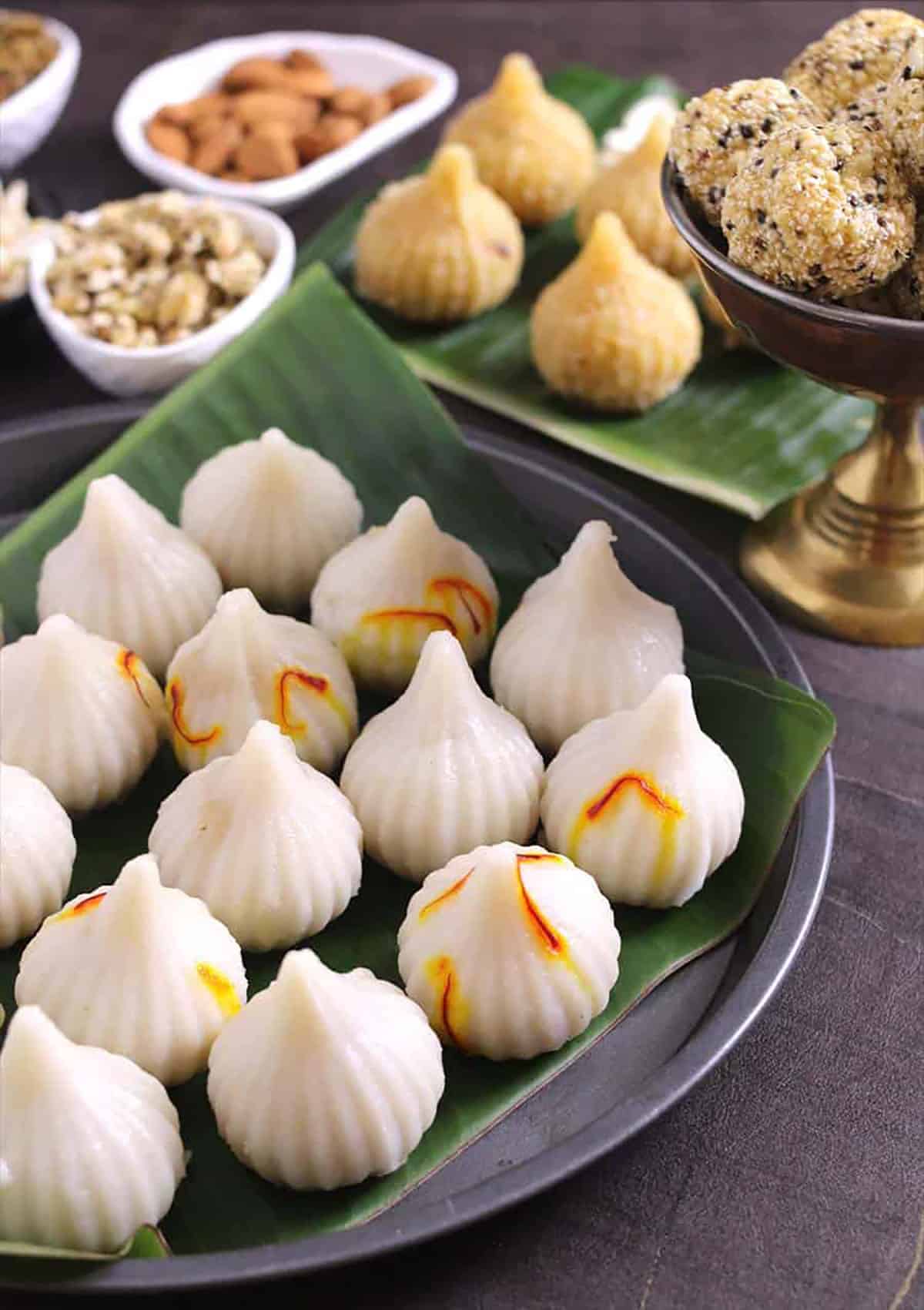 Ukadiche Modak. Kozhukattai. Ganesh Chaturthi Recipe