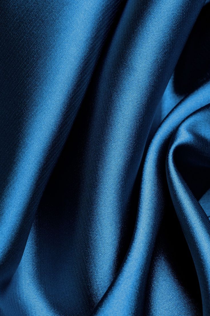 Blue Silk Fabric. Flower iphone wallpaper, Textured wallpaper, Fabric wallpaper