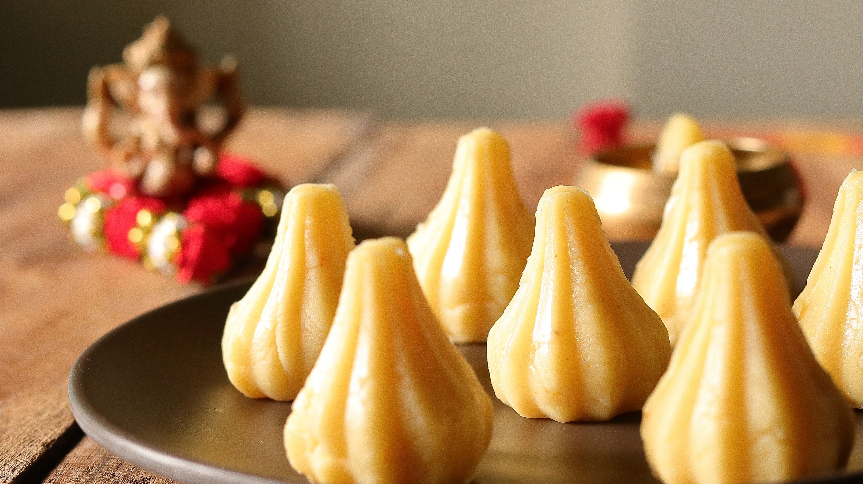 Mawa Modak Recipe Chaturthi Dessert
