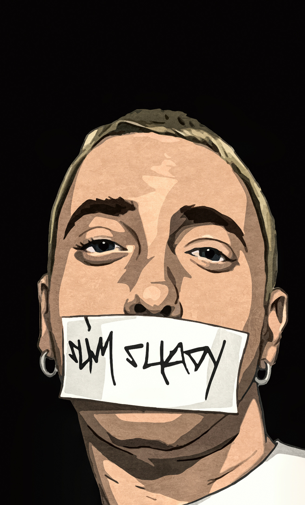 I Am Shady Eminem Art iPhone HD 4k Wallpaper, Image, Background, Photo and Picture