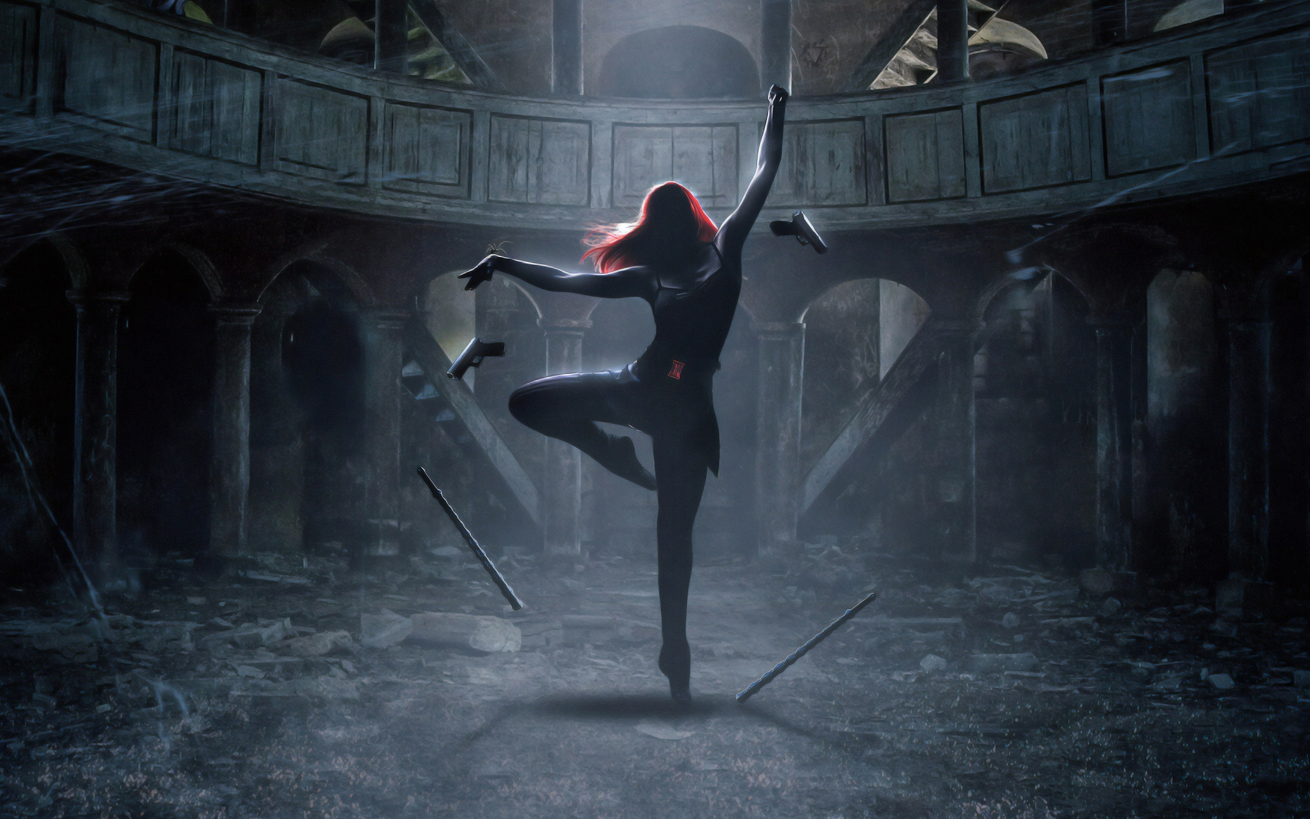 Wallpaper 4k Black Widow The Dance 4k Wallpaper